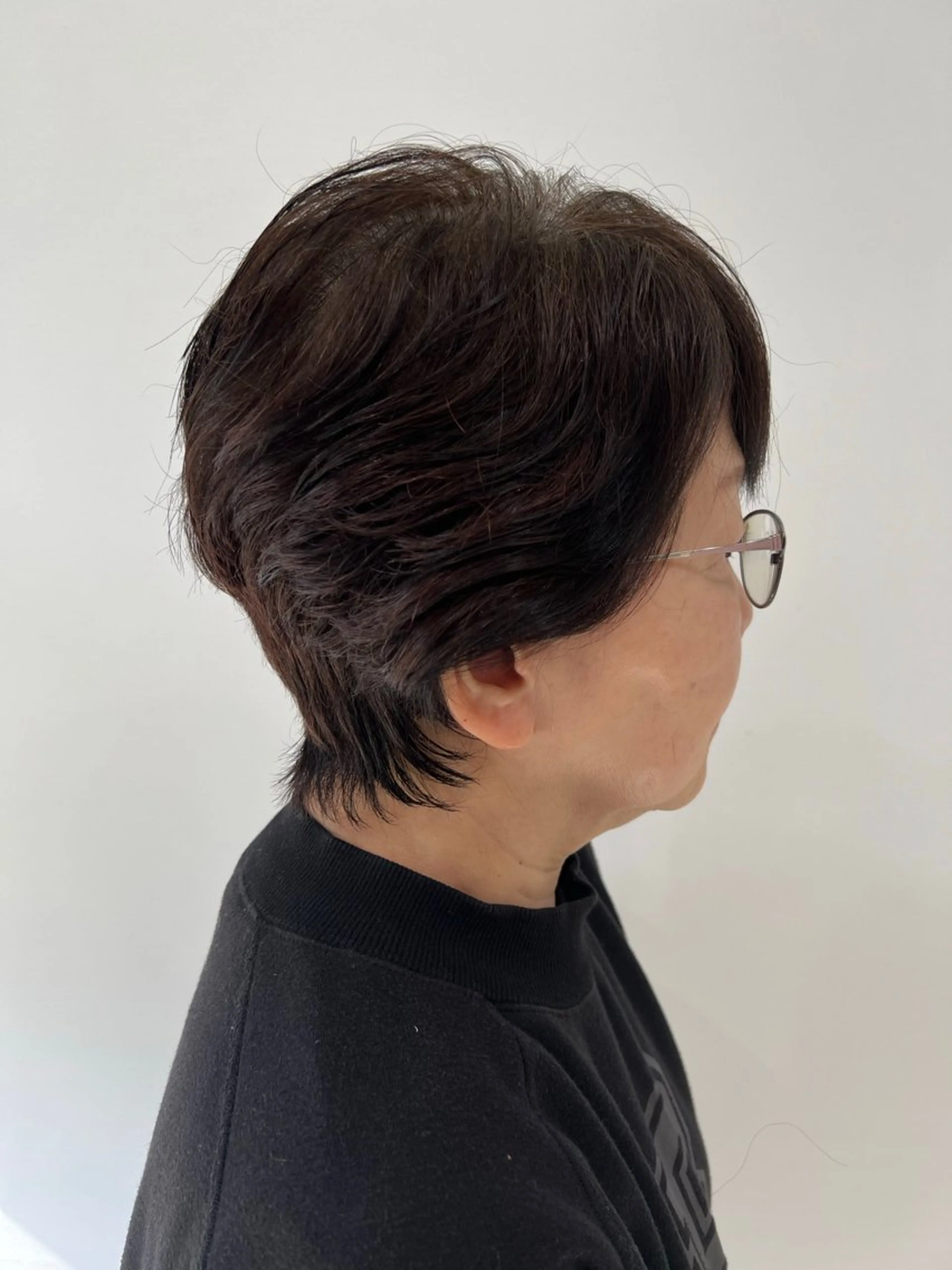 ショート カット 天野 直美のヘアスタイル