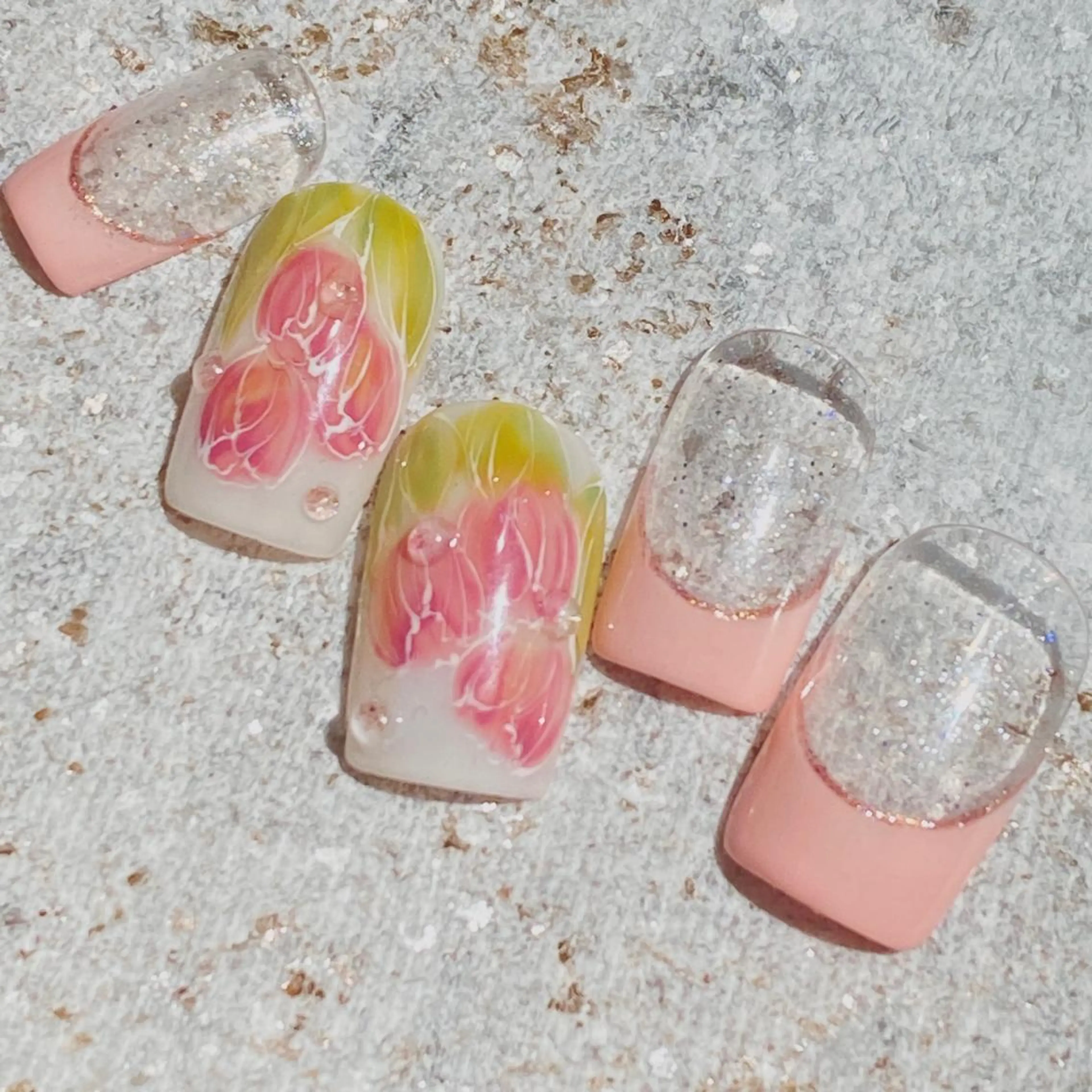 ネイル ジェルネイル ハードジェル パラジェル スカルプネイル ソフトジェル プライベートサロン Rのネイルデザイン