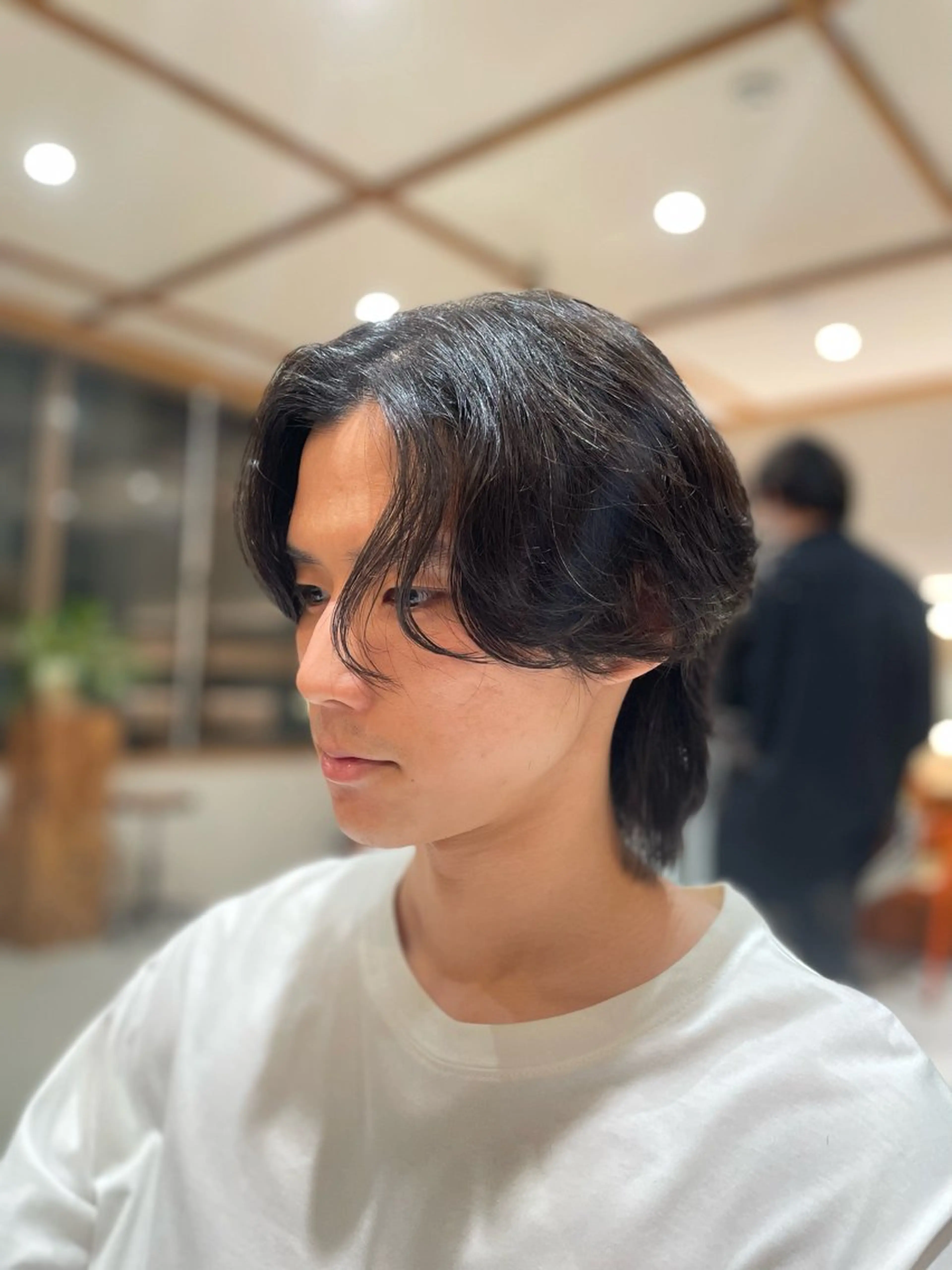 パーマ メンズ カット パーマ itsuki ／ 曲がる縮毛矯正のヘアスタイル