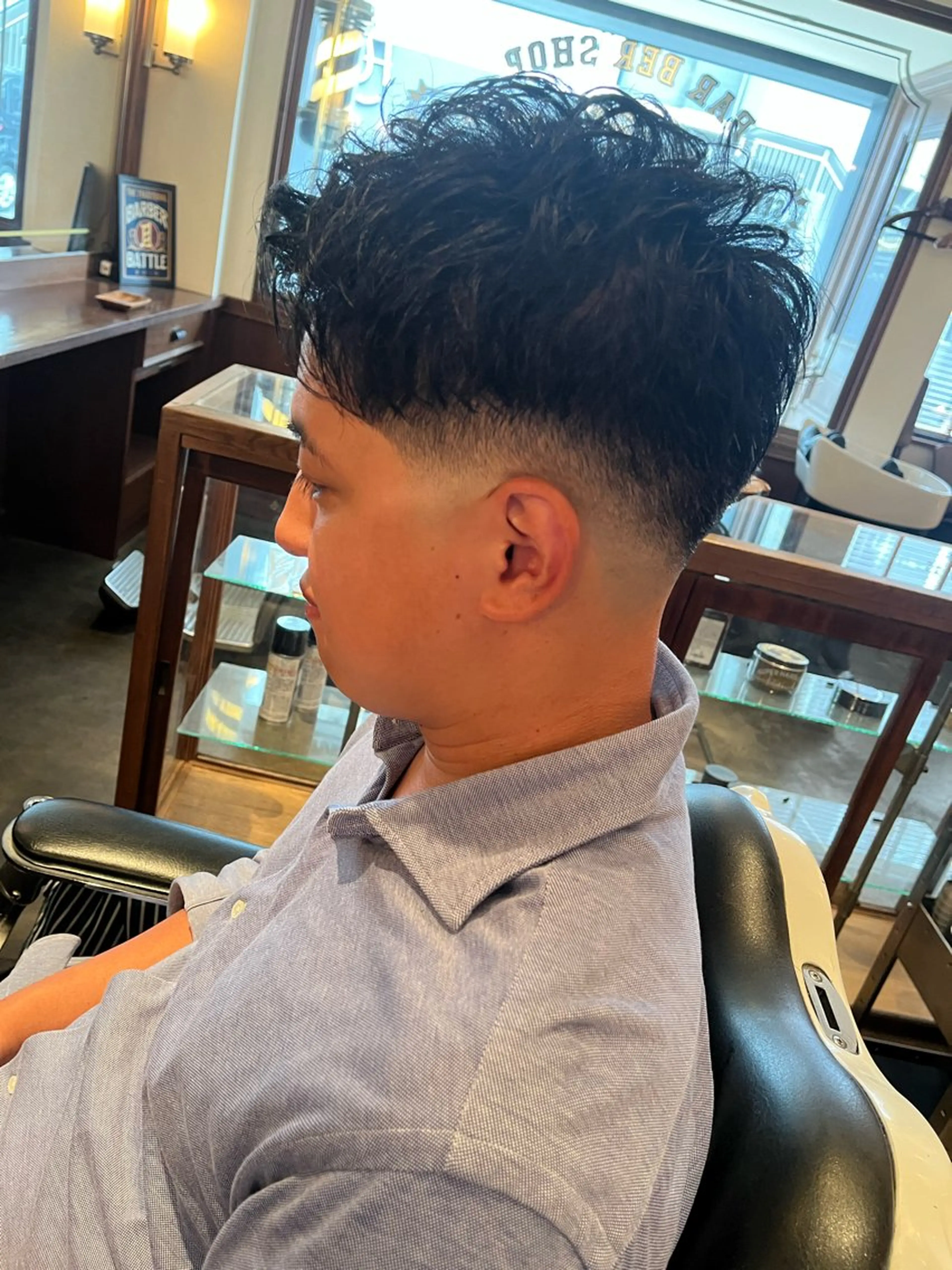 ショート BARBERSHOP DALIE所属・喜瀬 慎斗のヘアスタイル