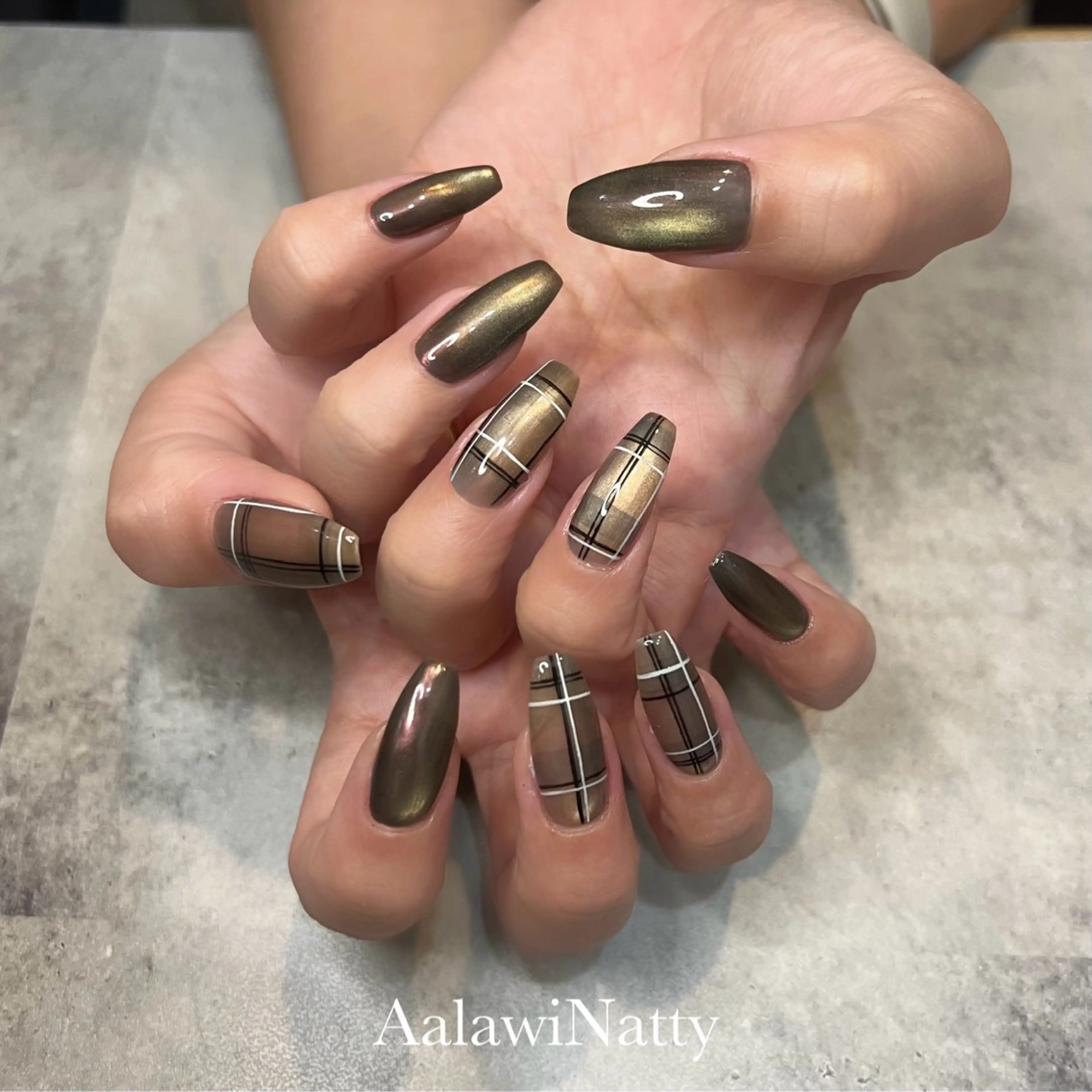 ネイル ハンドネイル Aala wi Natty  nail所属・AMANO AKIHOのネイルデザイン