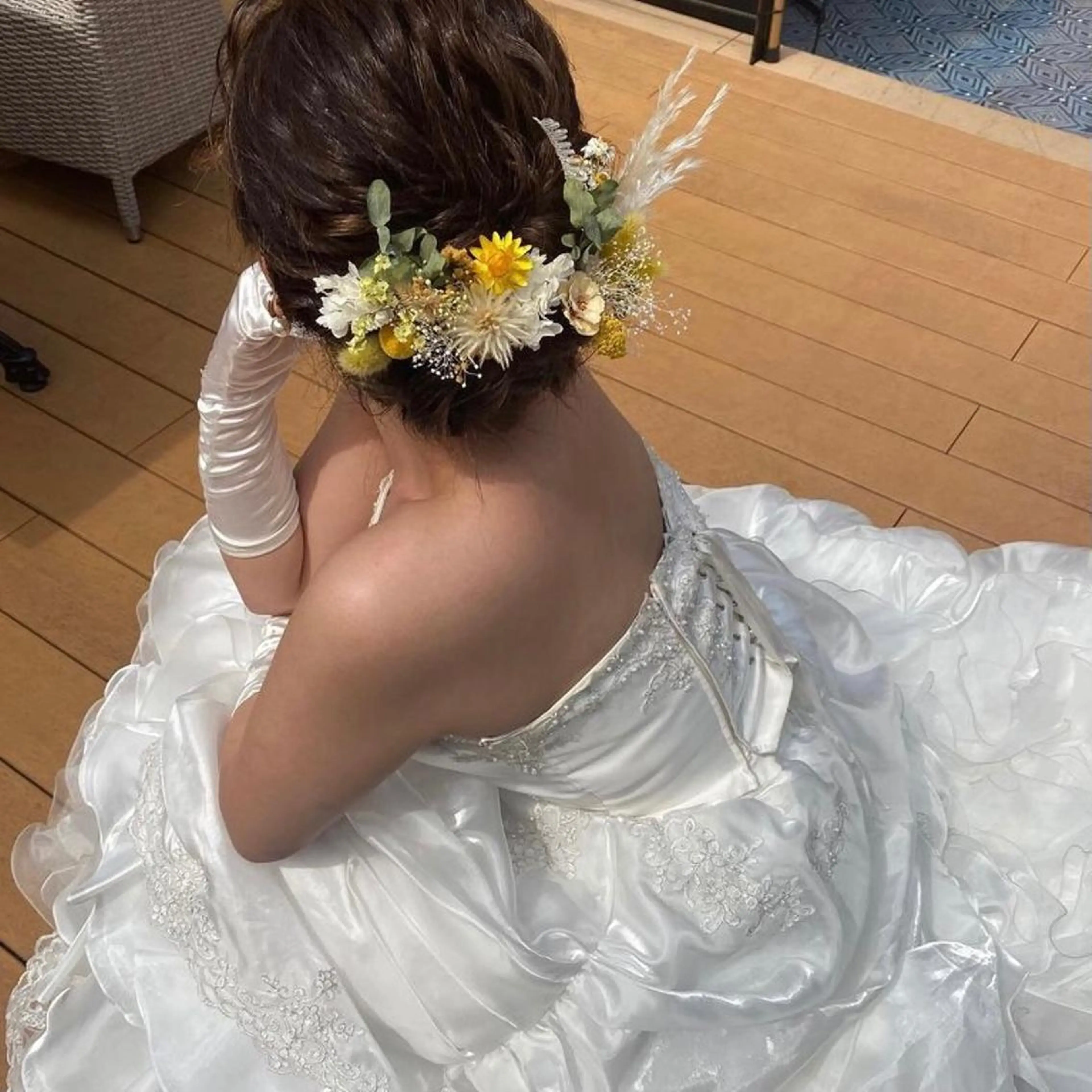 セミロング ヘアアレンジ Crea la Luce 天神西通り店【クレアラルーチェ】所属・クレアラルーチェ 天神西通りのマツエク・マツパデザイン