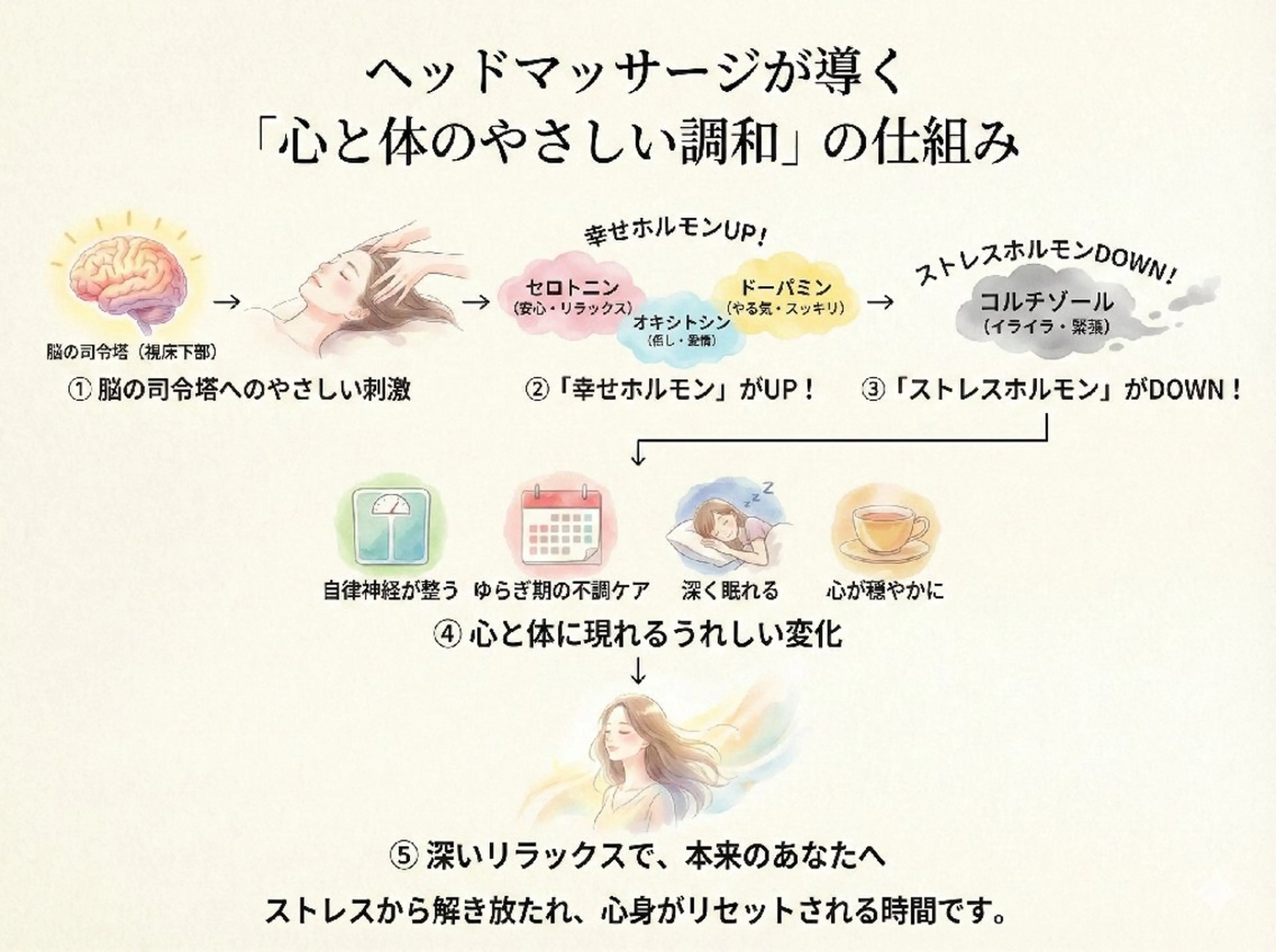 頭と体の休息庵いろは 店長のエステ・リラクイメージ