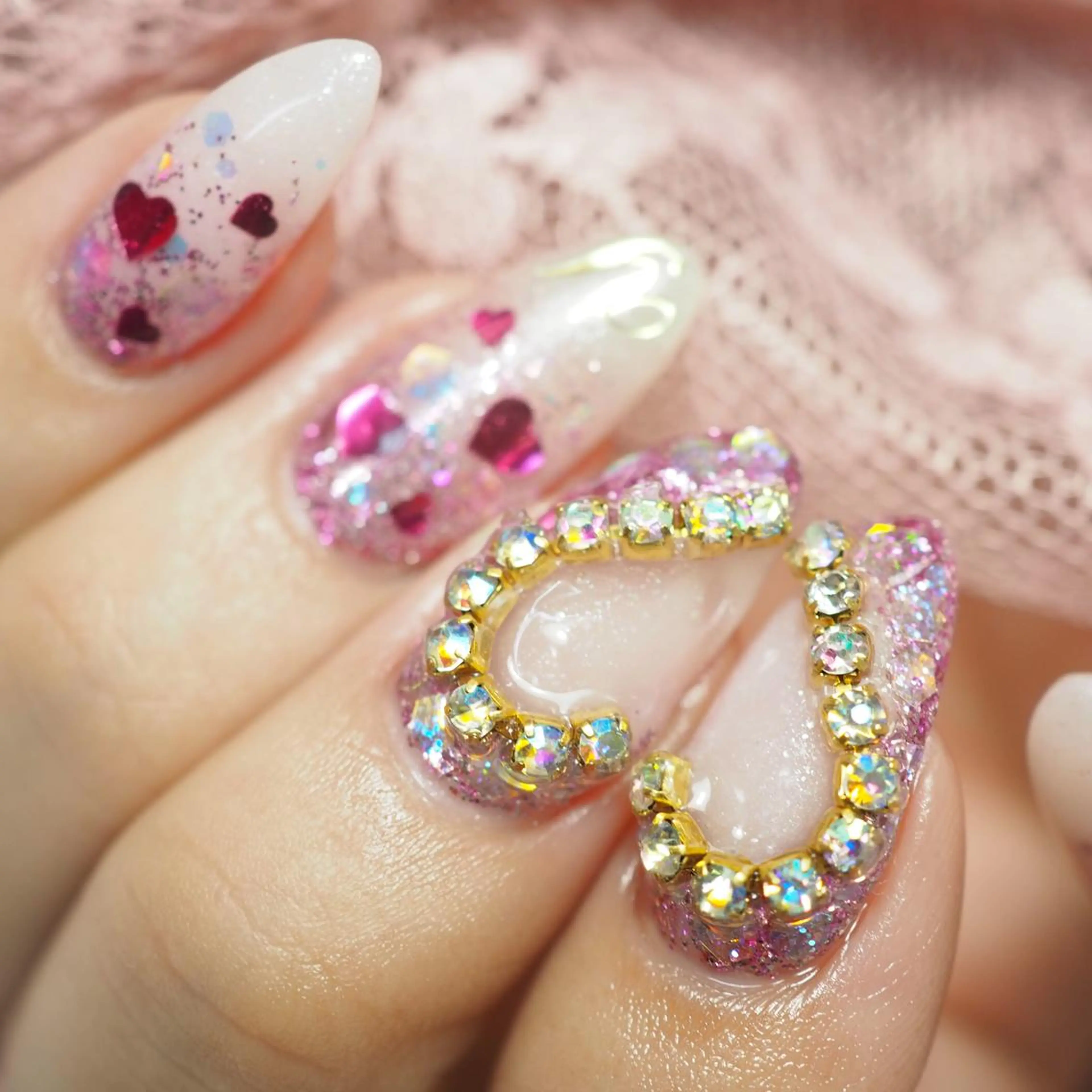 ネイル ハンドネイル 深爪を断らない スカルプ高評価店のネイルデザイン