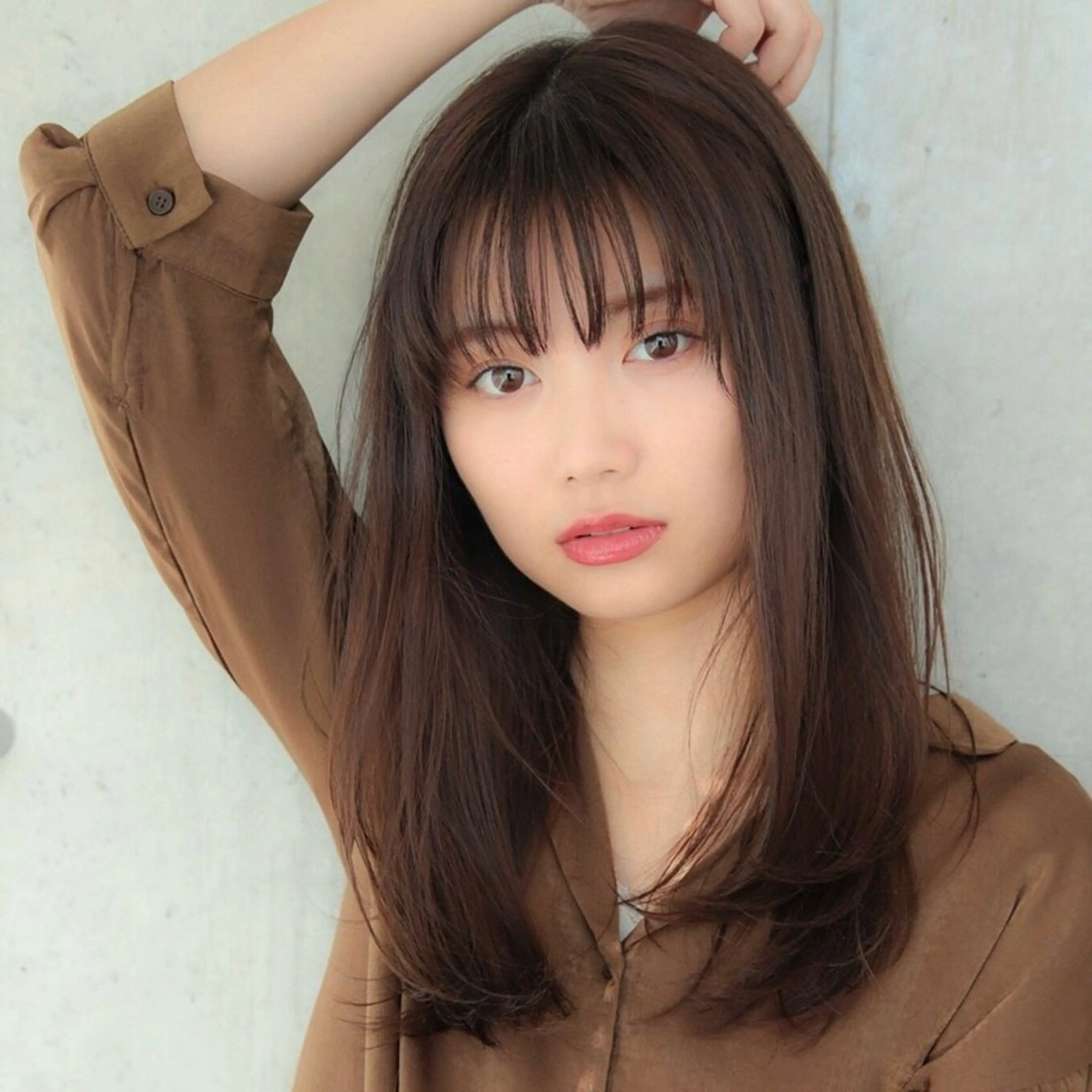 ロング カラー *モデル募集🤍横浜 透明感カラー🫧のヘアスタイル