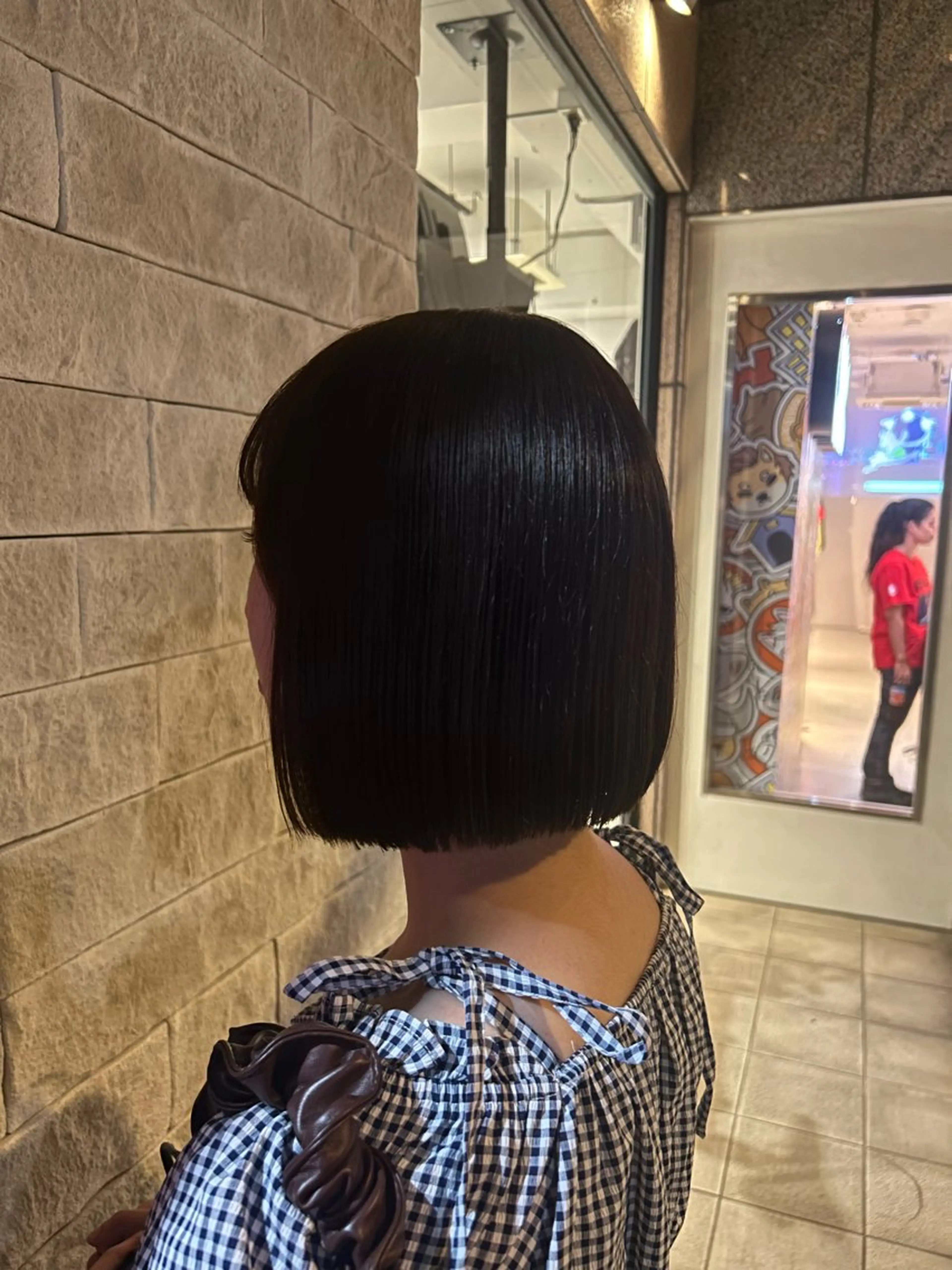 ショート ボブ レイヤーカット Lomalia Yuuka/42🩵のヘアスタイル