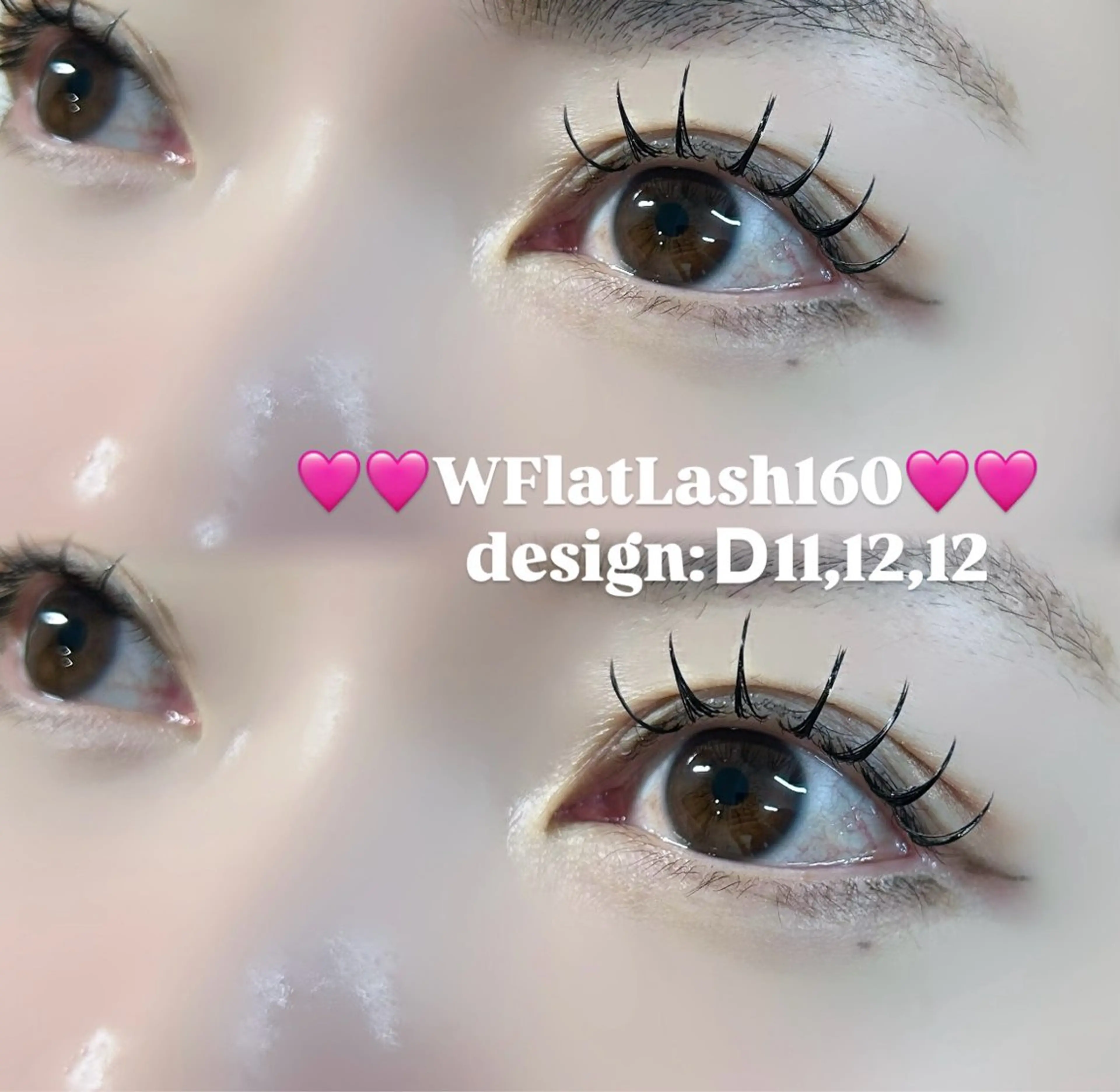 マツエク・マツパ shucre太田川 hisanaのマツエク・マツパデザイン