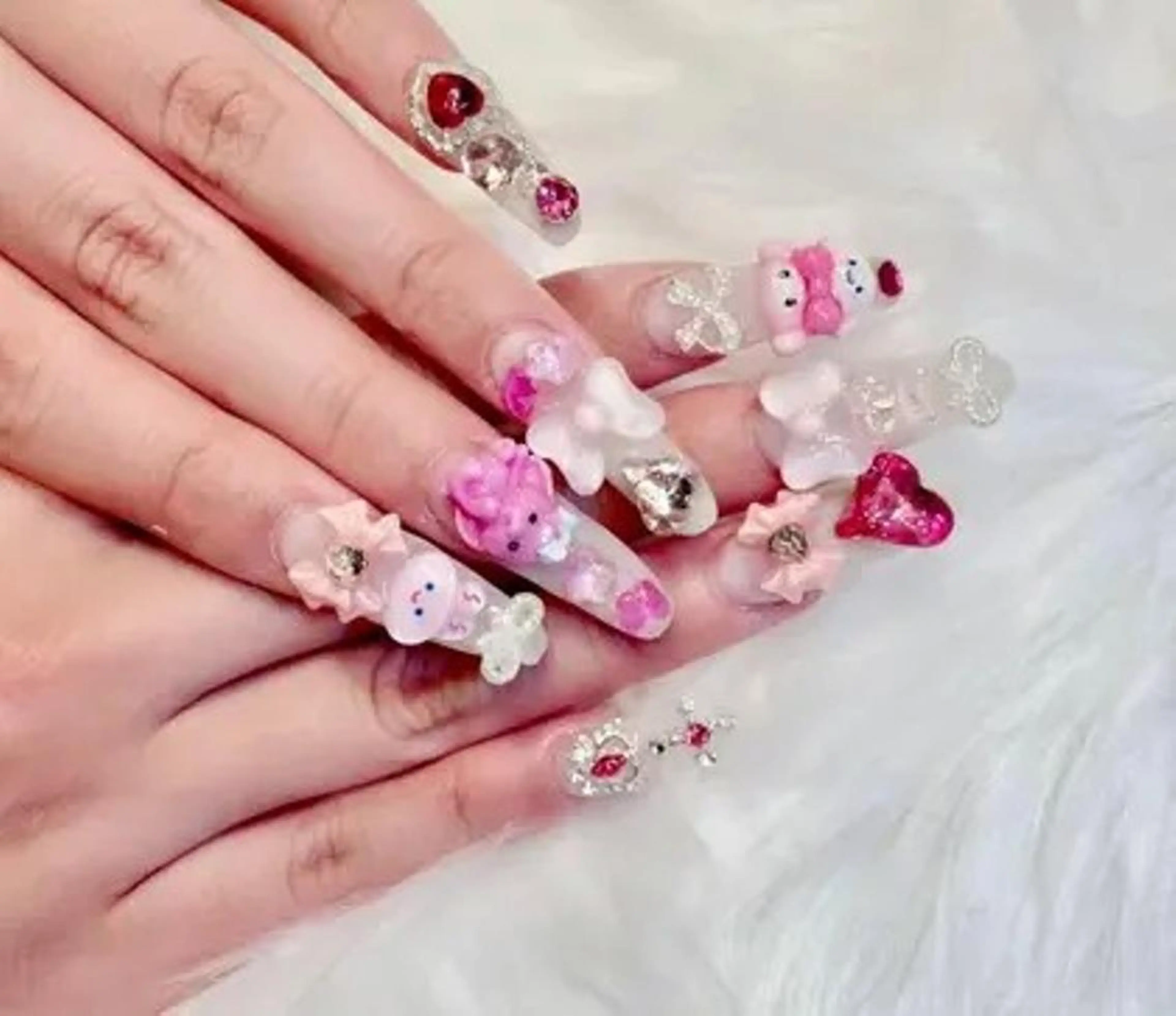 【パラジェル込】超人気キャラクタ ＋パーツつけ放題【マグネット変更無料】9980→8980円の写真