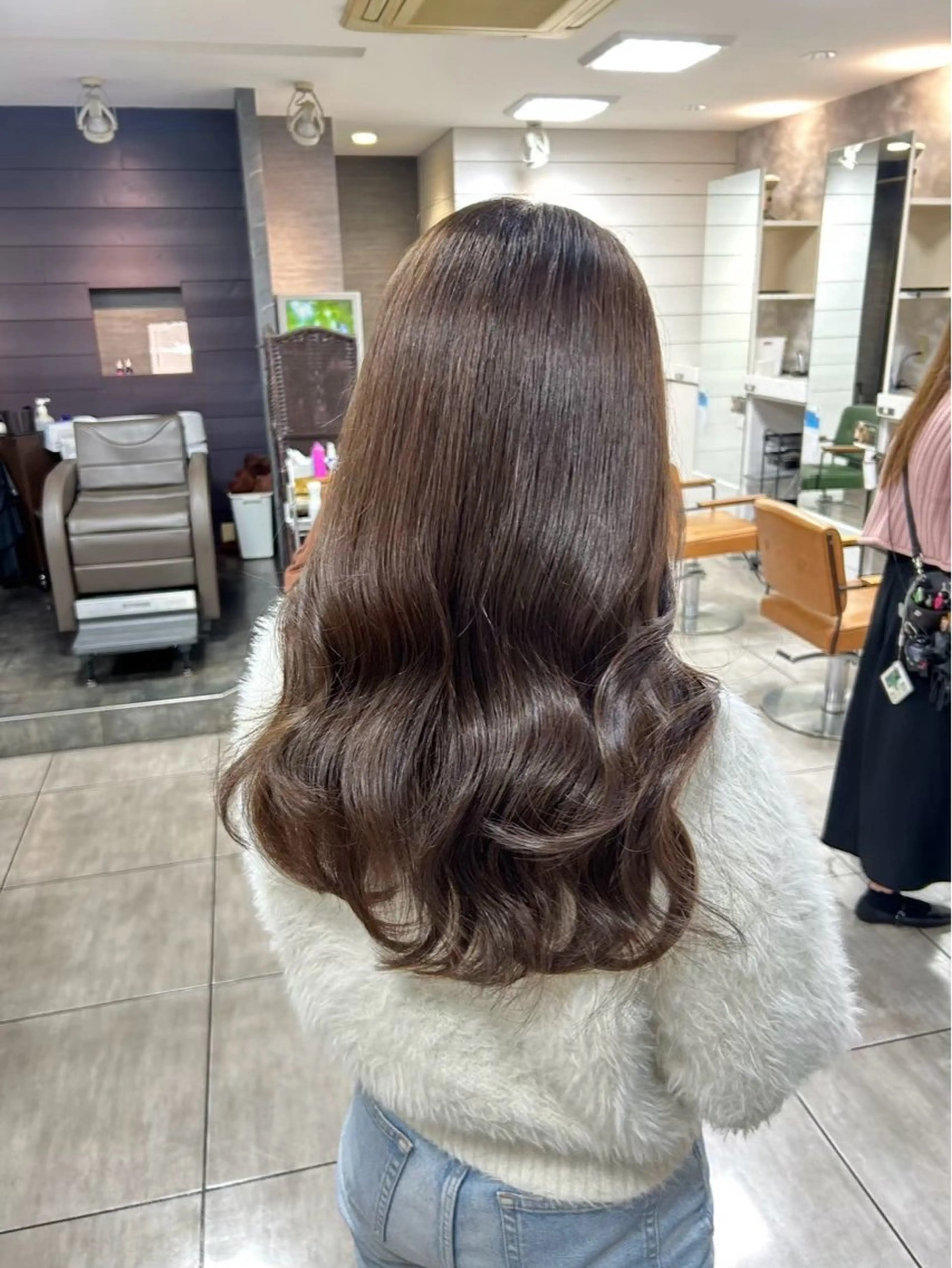 ロング カラー ヘアカラー 🎀艶カラー🎀 よしいあまねのヘアスタイル