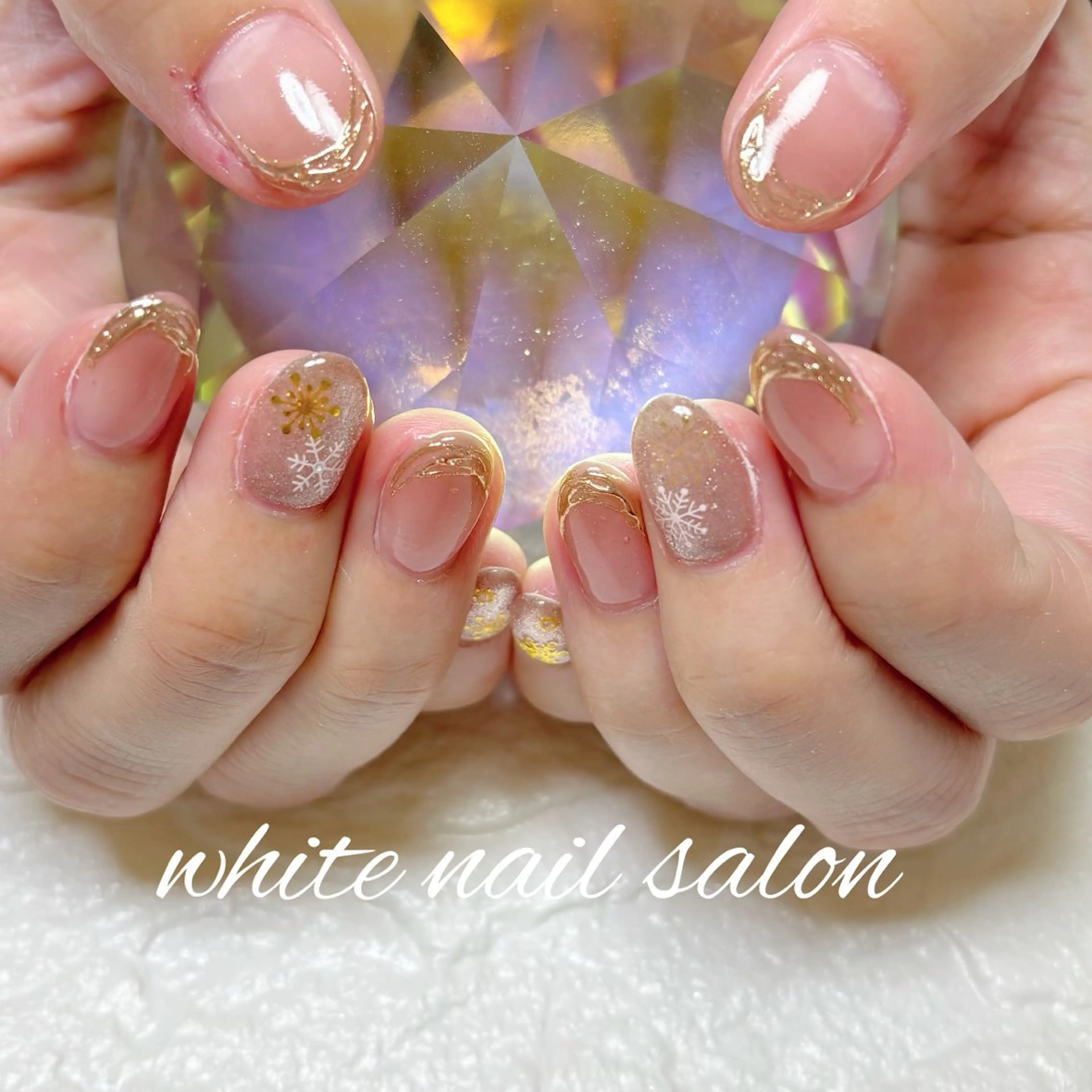 ネイル フットネイル ハンドネイル white nail salonのネイルデザイン