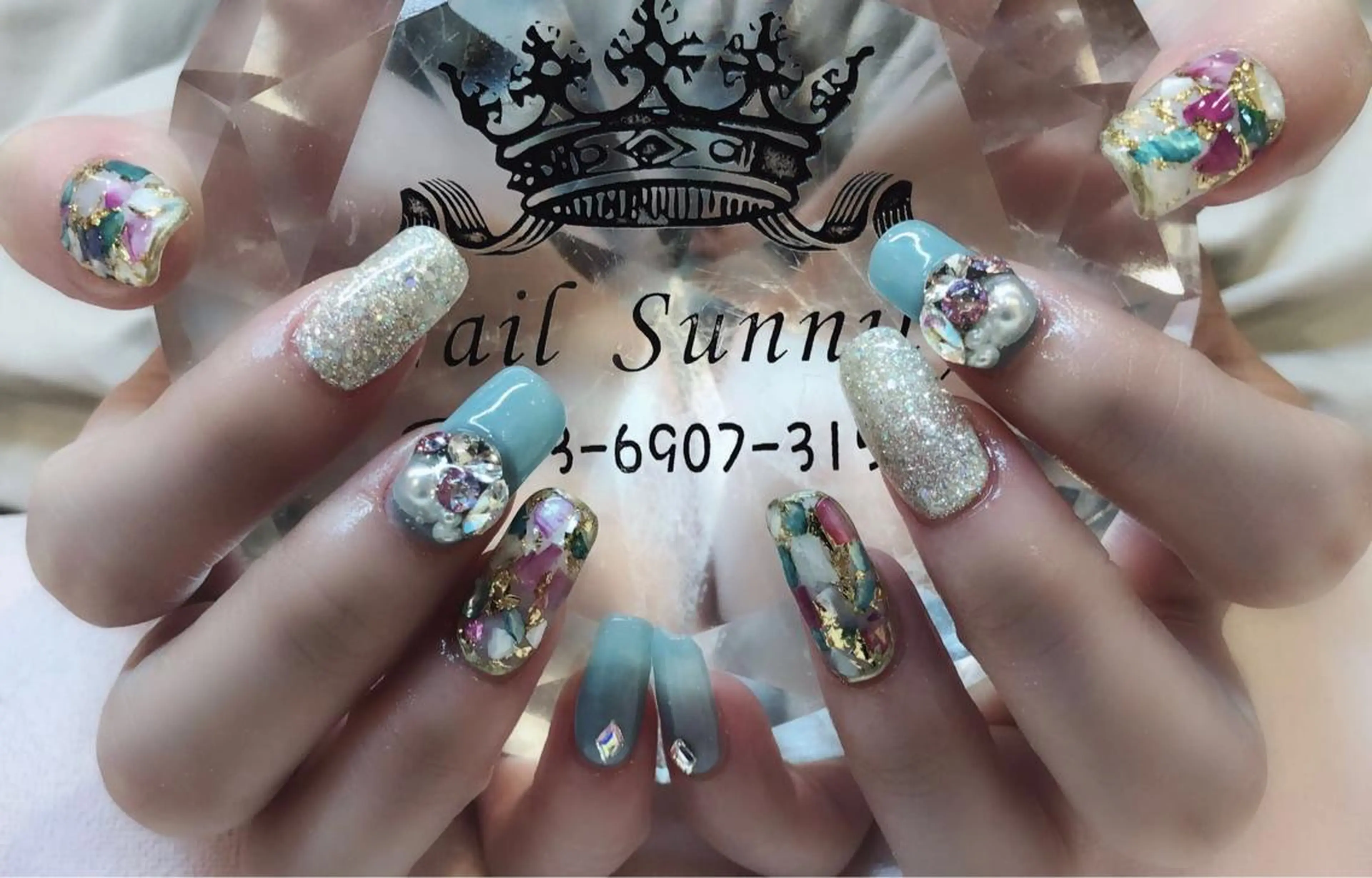 ネイル 長さだし専門店 M2　rikaのネイルデザイン