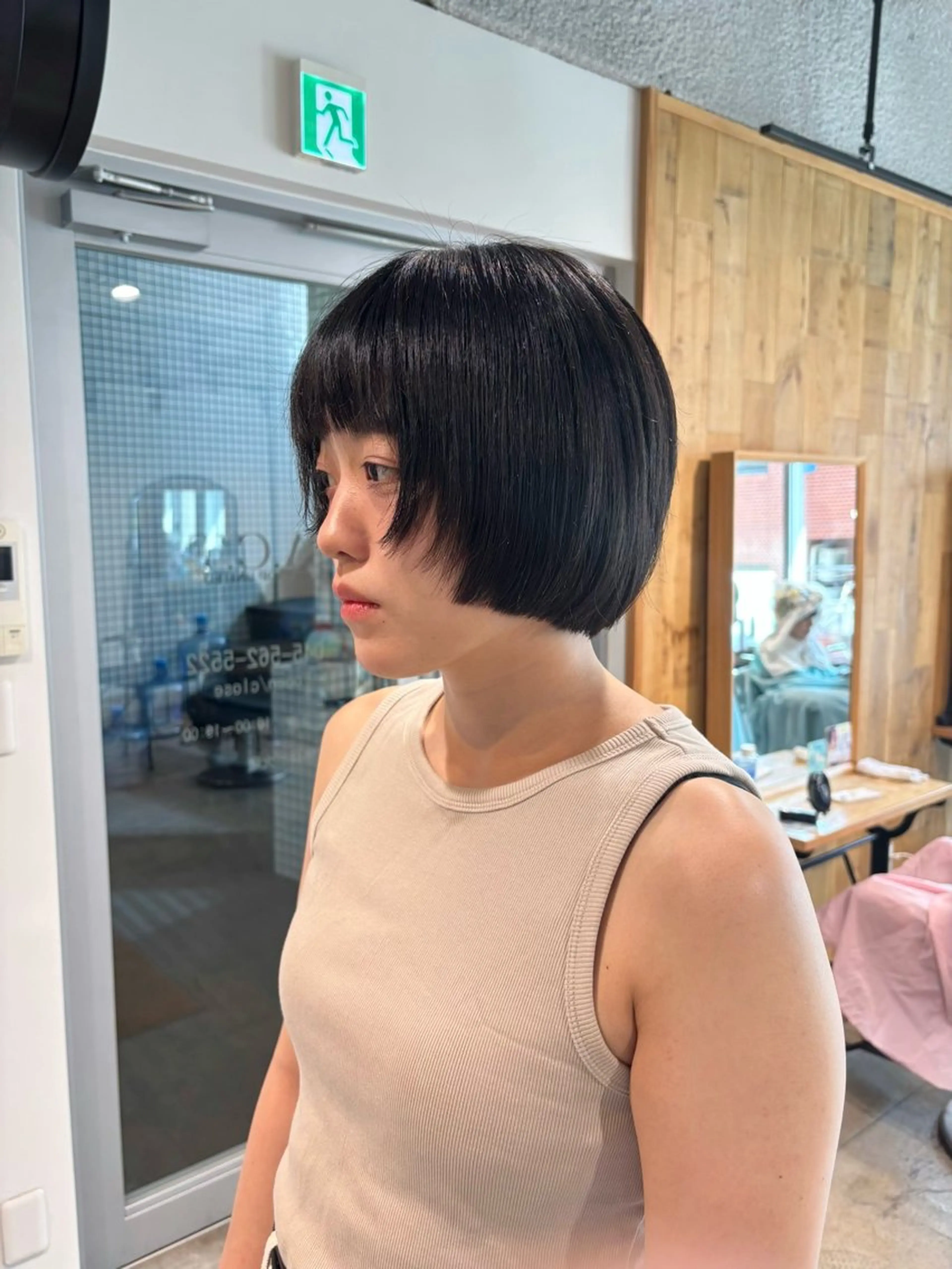 ショート カラー カット ヘアカラー 透明感カラー/ボブ /ショート/小由葵のヘアスタイル