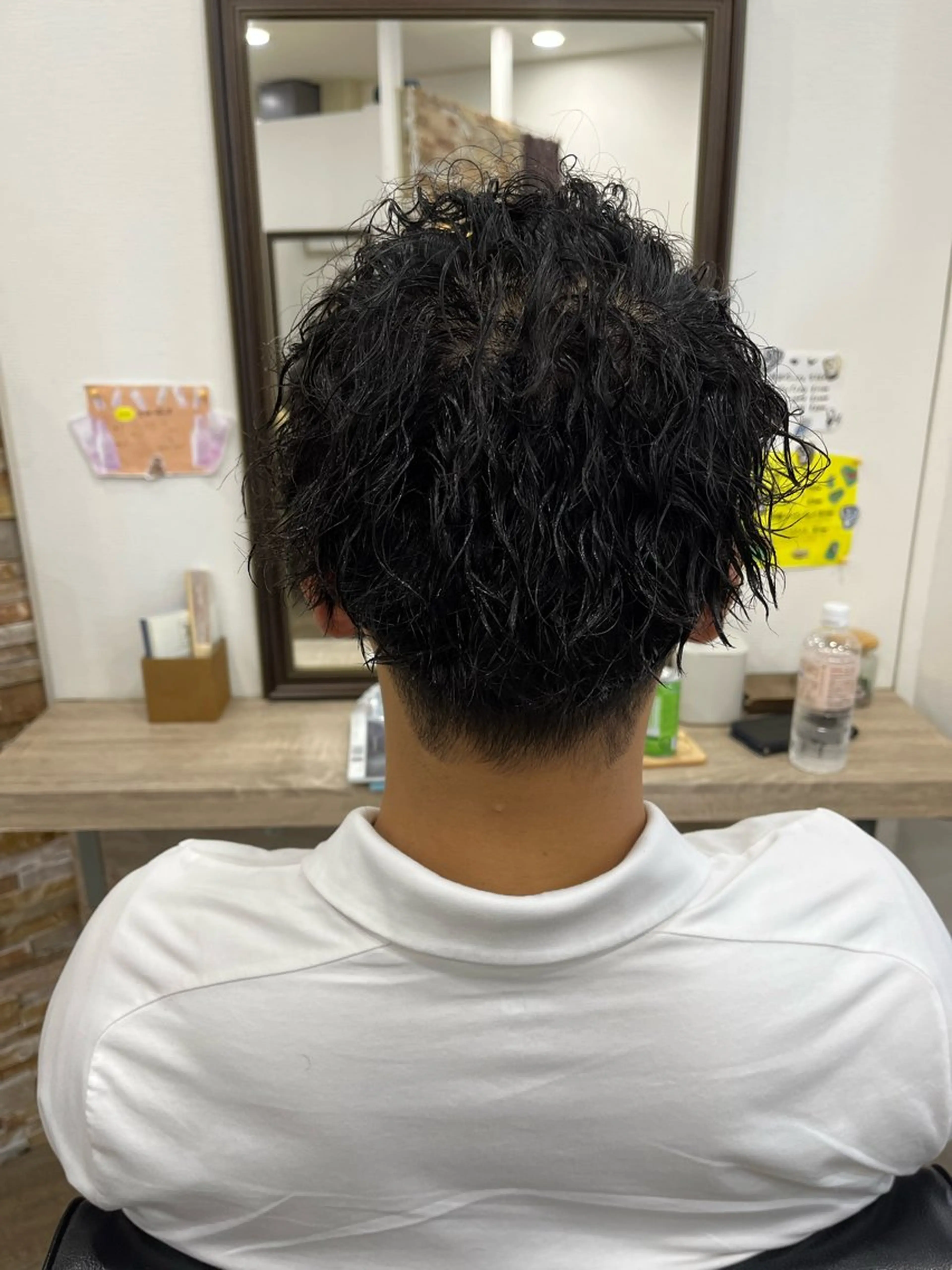 ショート パーマ 薮内 香保里のヘアスタイル