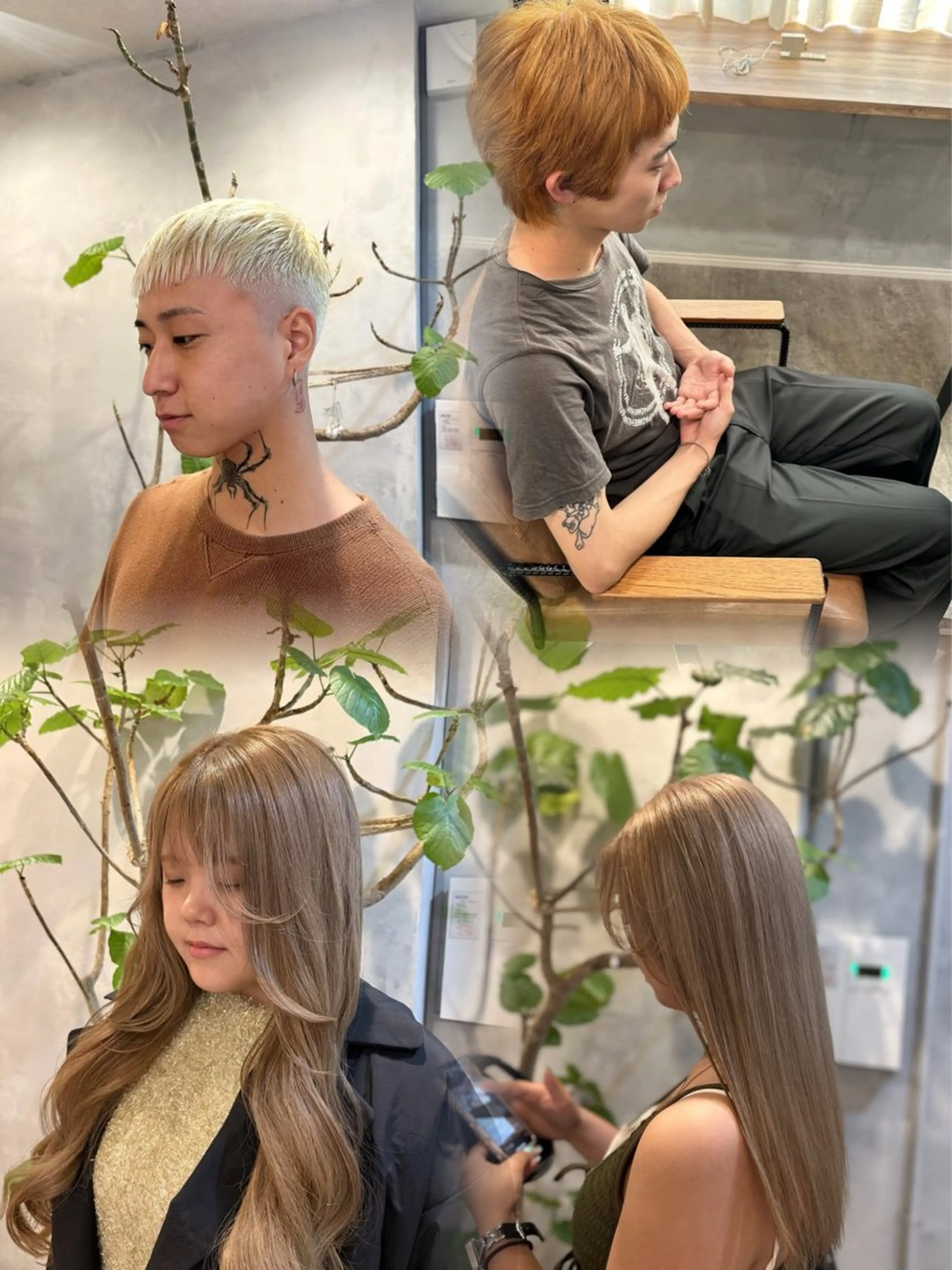 ロング メンズ 木村 心海☆明石のヘアスタイル