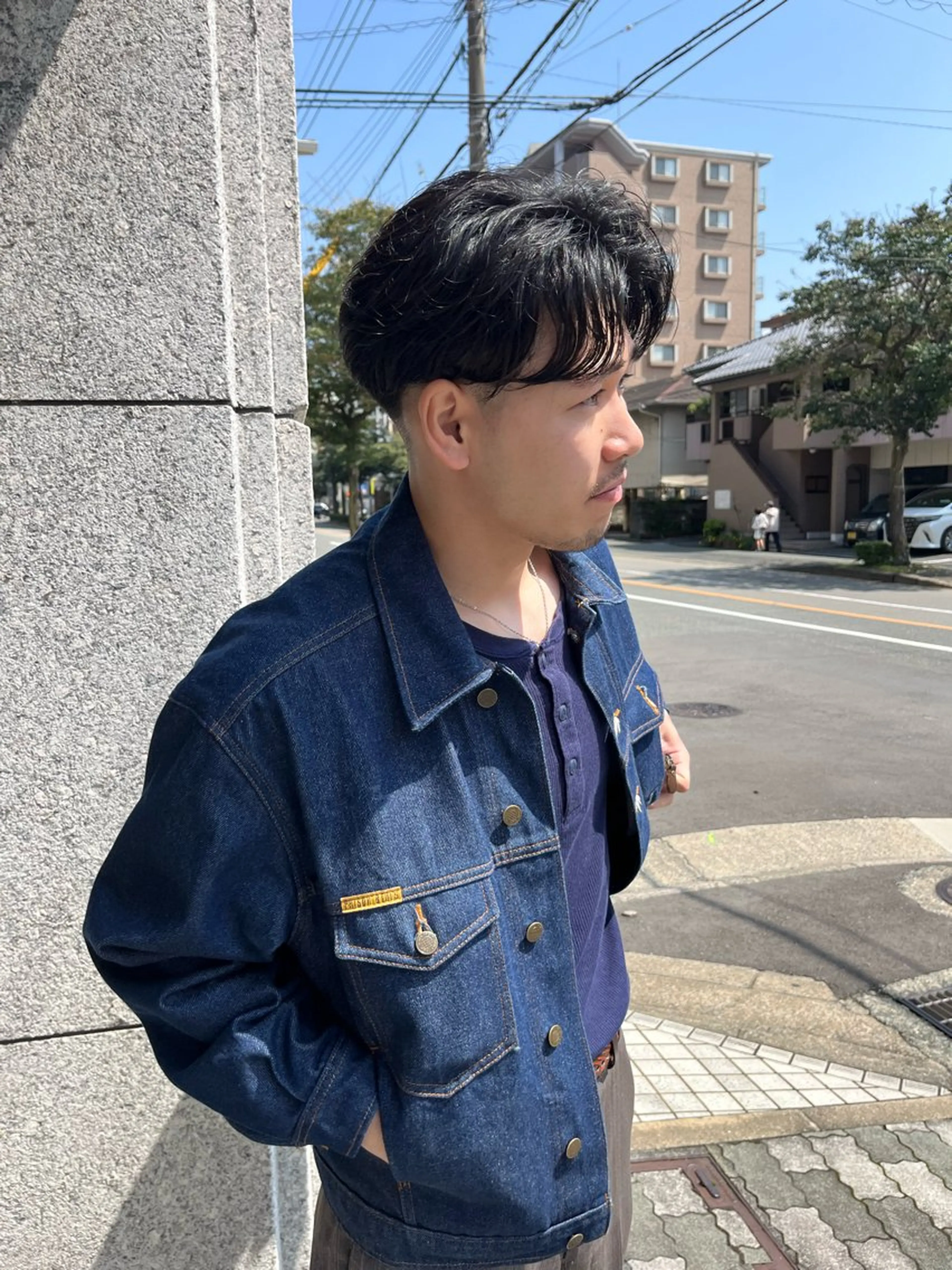 ショート メンズ ロエ平尾山荘所属・平尾/高宮/艶カラー /ハイライト/綜一郎のヘアスタイル