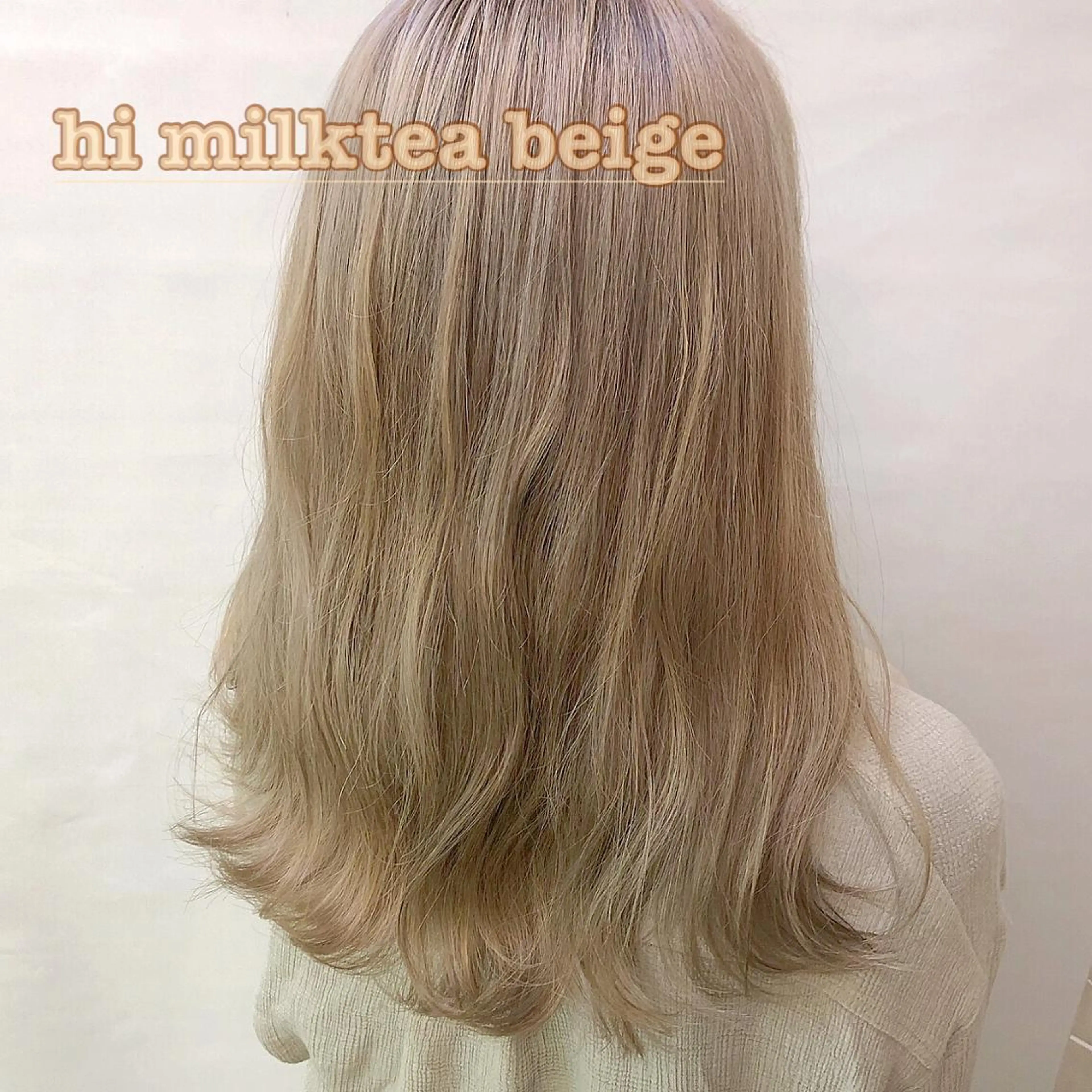 ロング カラー SNSで大バズり‼️ 欧米風ヘア大ヒット中のヘアスタイル