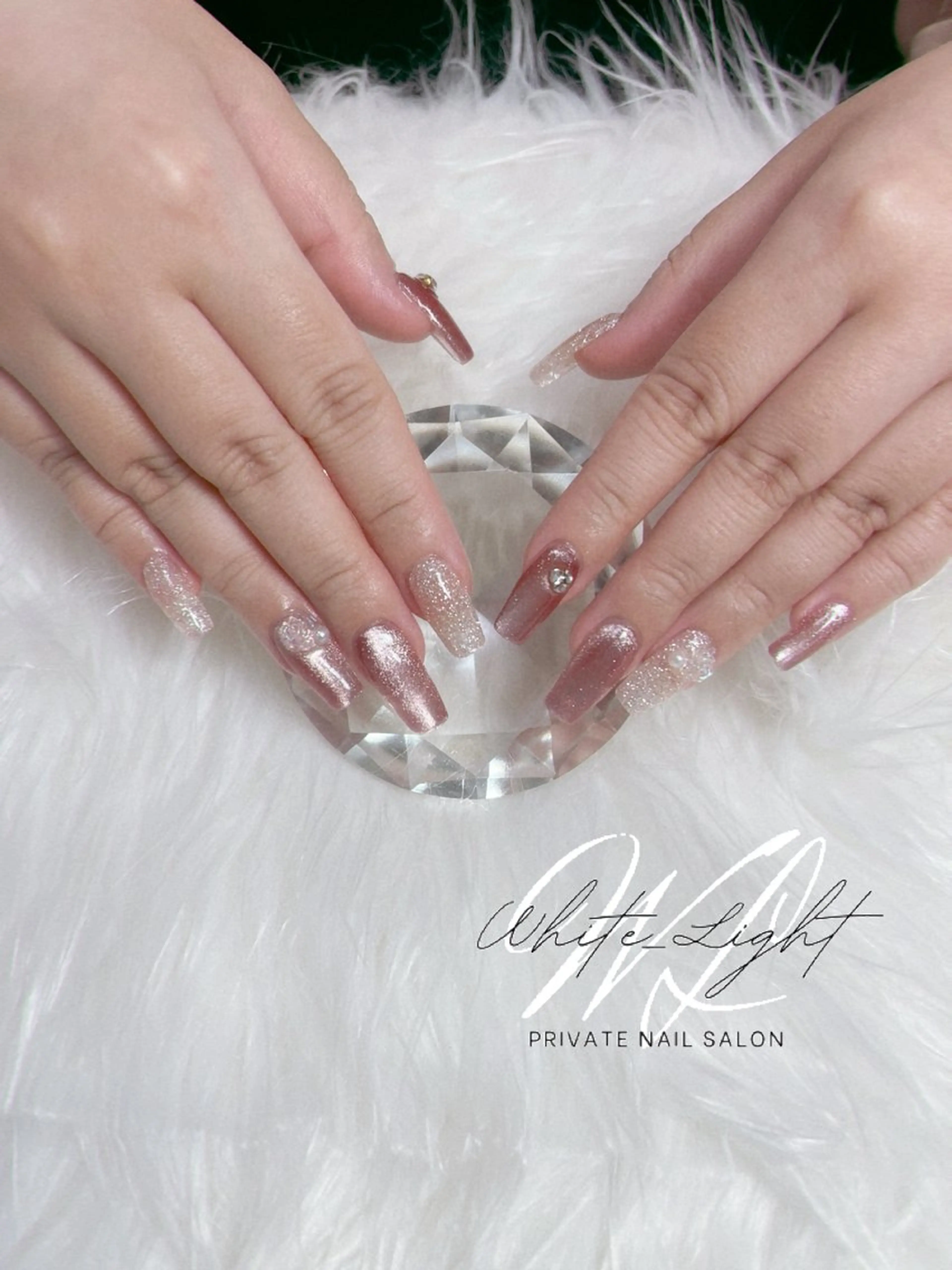 リピーターさんオフ無料✨ シンプルデザイン➕長さだし10本セットの写真