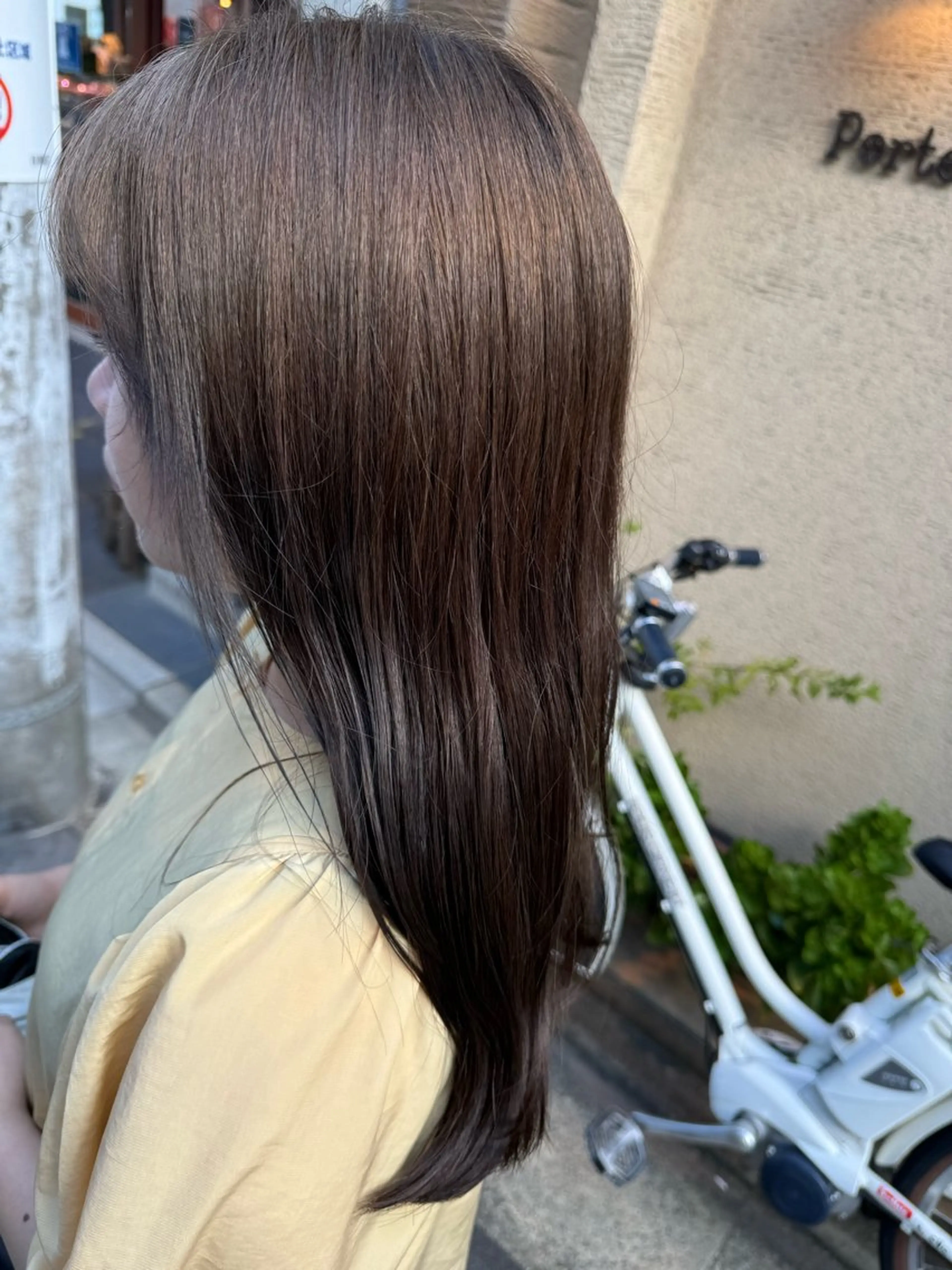 カラー ベージュカラー ヘアカラー 艶カラー/縮毛矯正 /小沢 翔のヘアスタイル