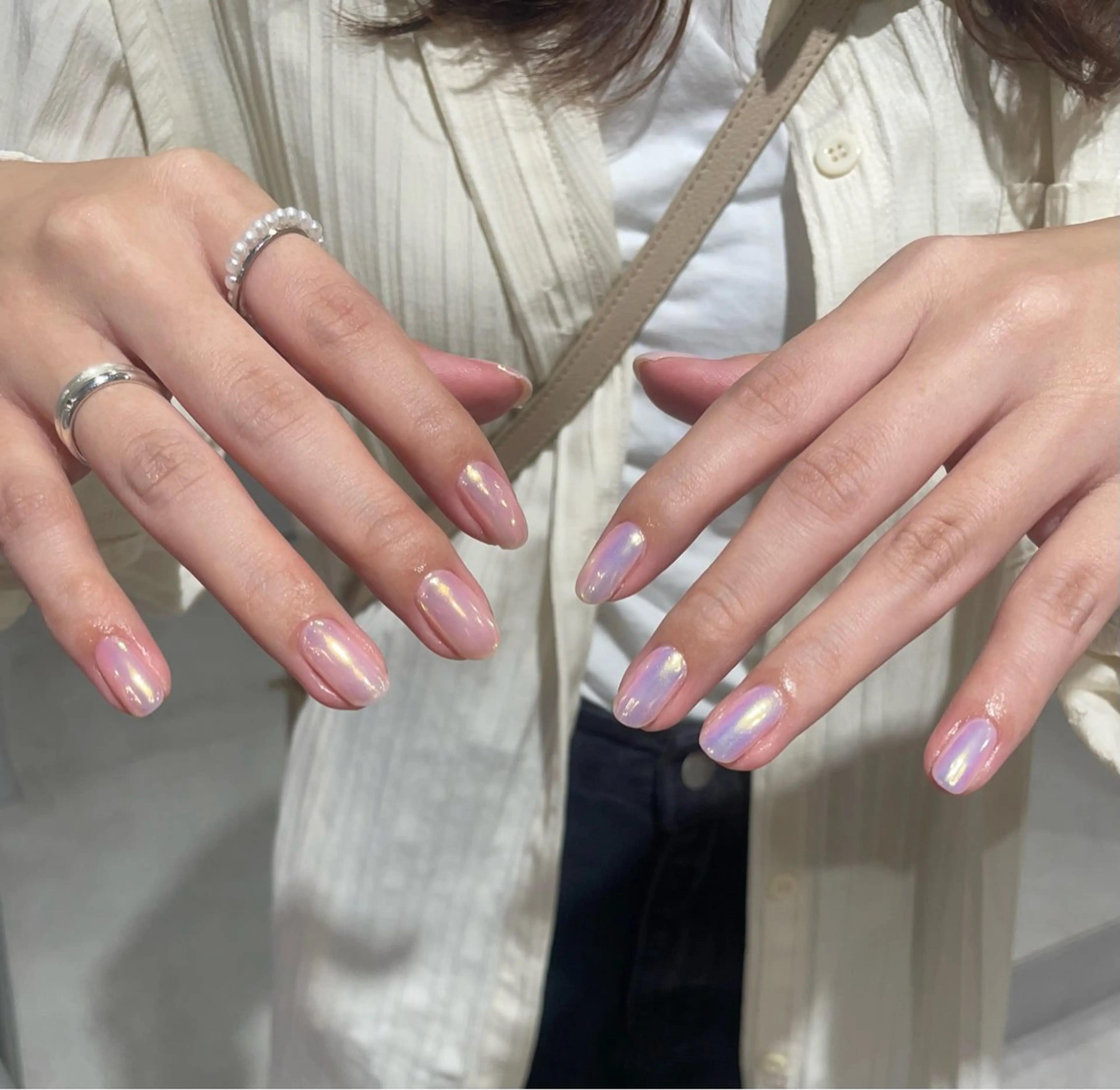 〈オフなし〉オーロラネイル💎の写真