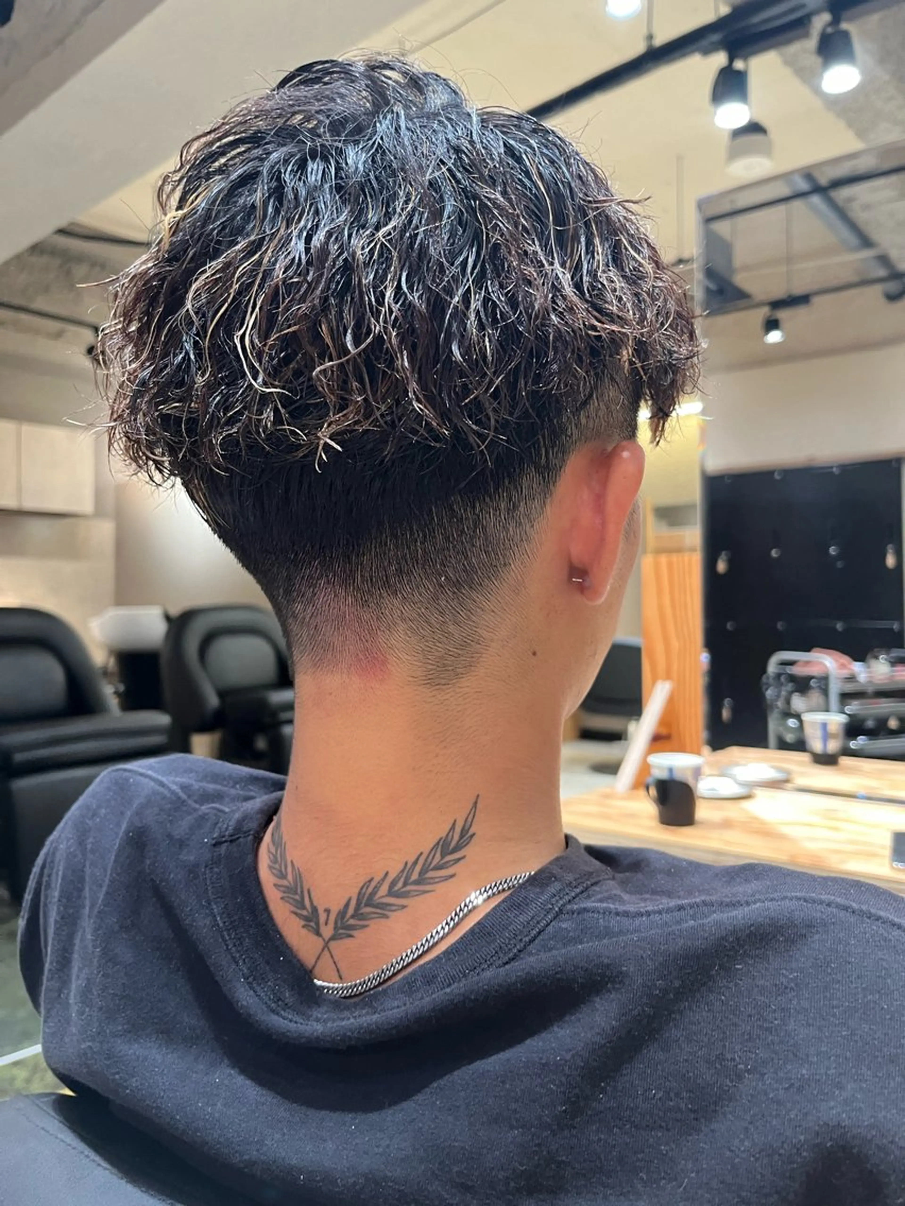 メンズ カット パーマ 🏅EIGHT難波/ 【店長】タモツのヘアスタイル