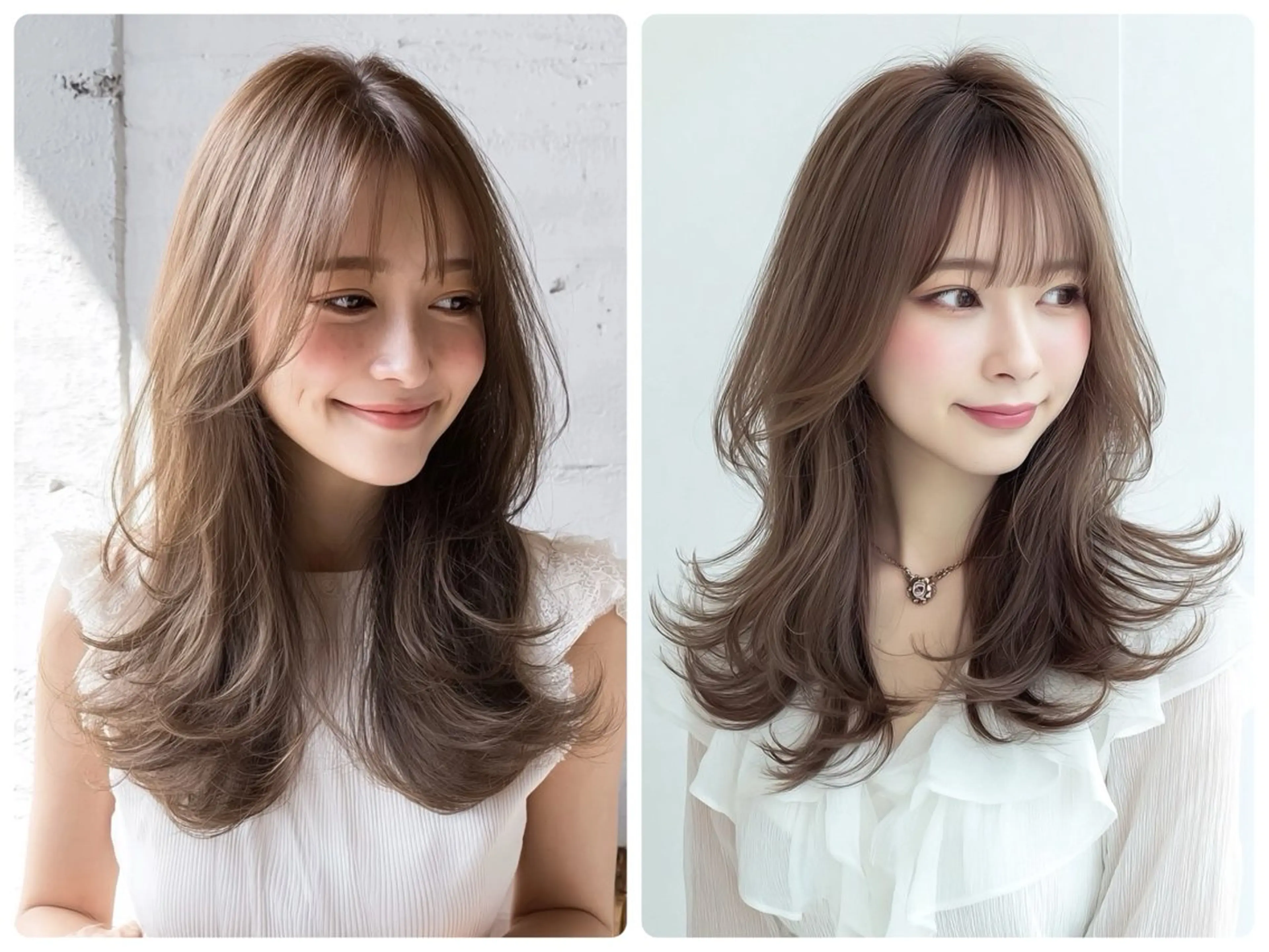 ロング カラー ヘアカラー トリートメント 神保町駅徒歩5分🍀 NEWOPEN🍀渚のヘアスタイル