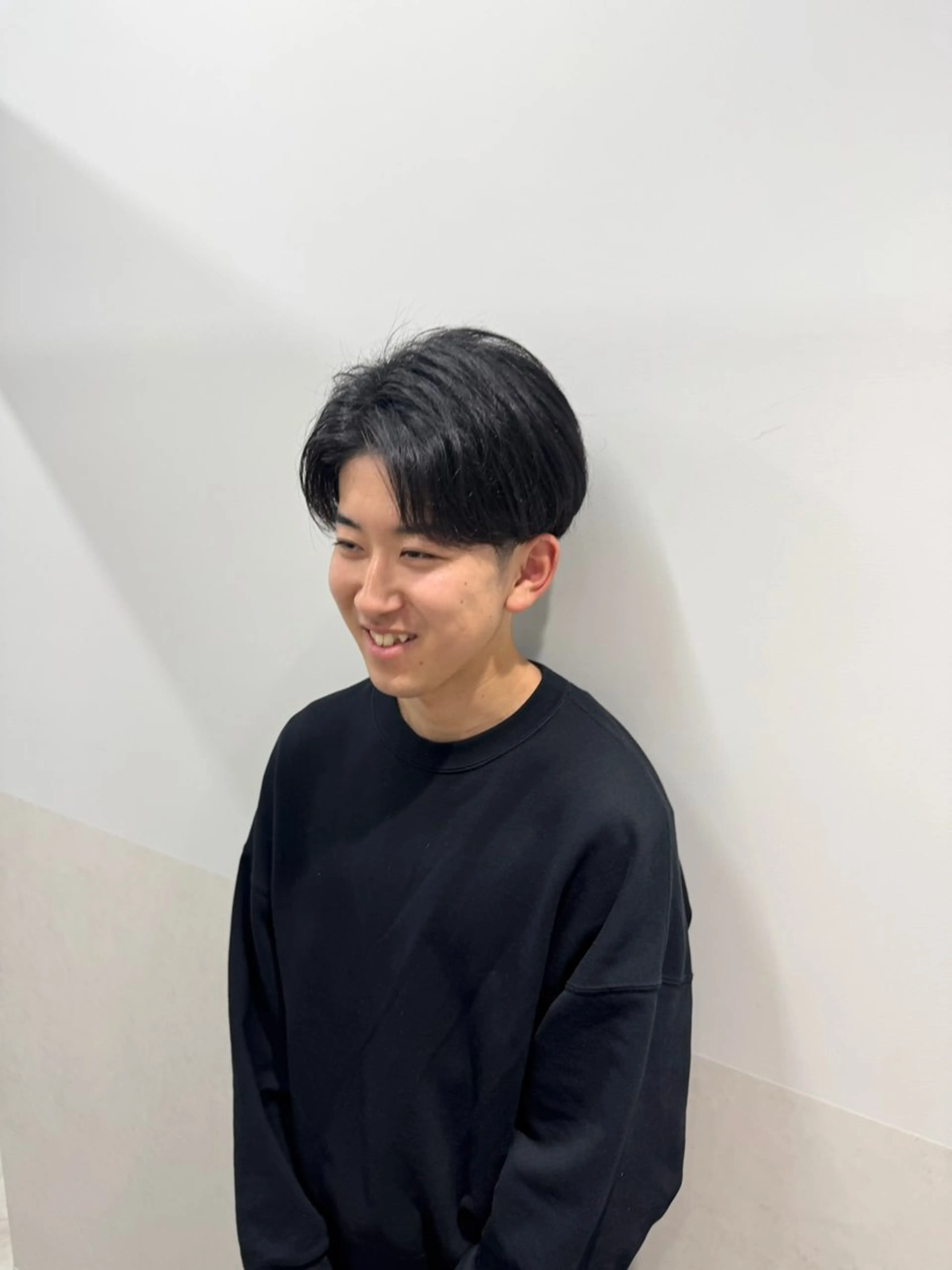 メンズ センターパート カット ✂️メンズ専門✂️ カワカミハルキのヘアスタイル