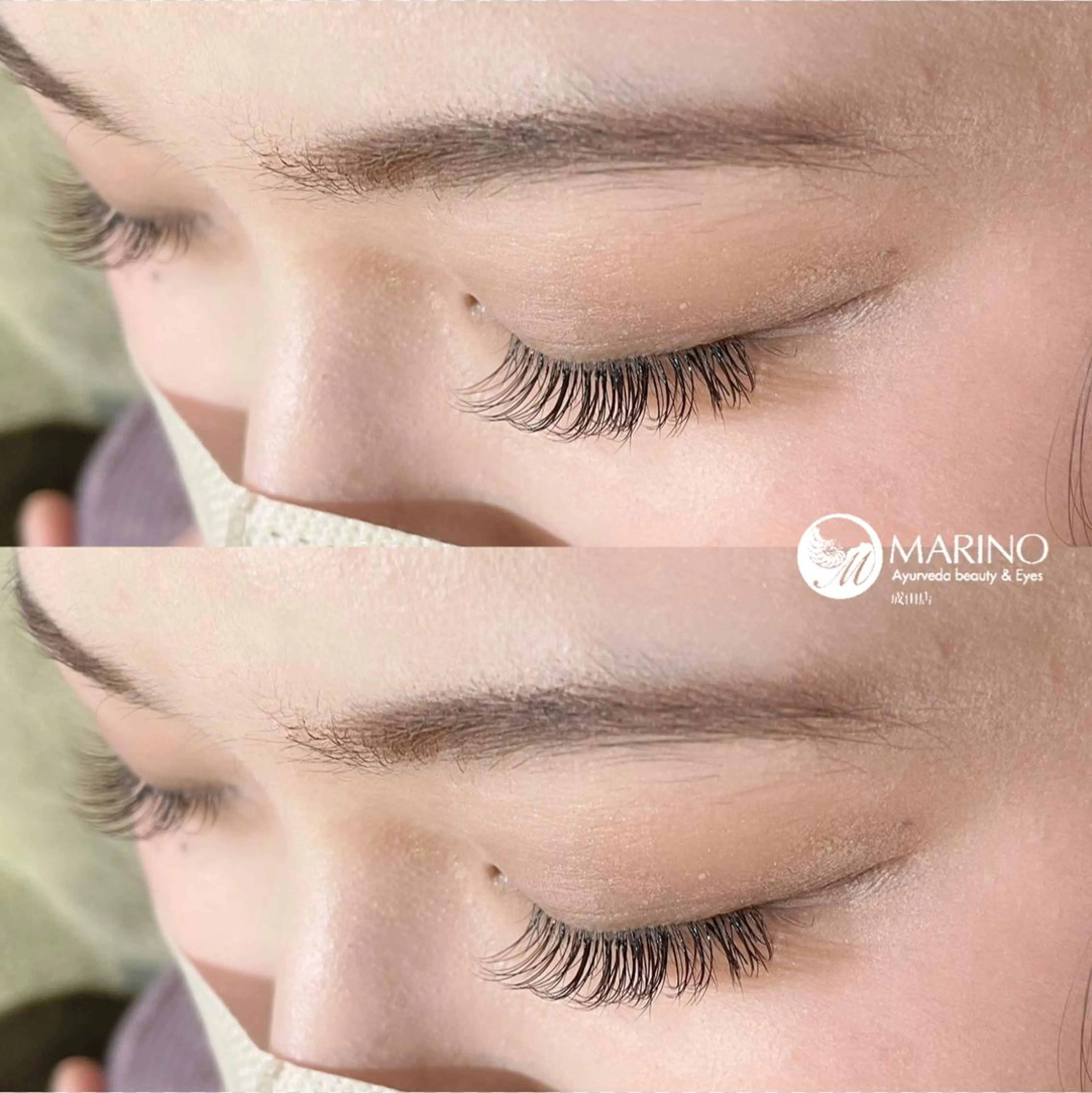 マツエク・マツパ カラーマツエク ナチュラル MARINO成田店 misakiのマツエク・マツパデザイン