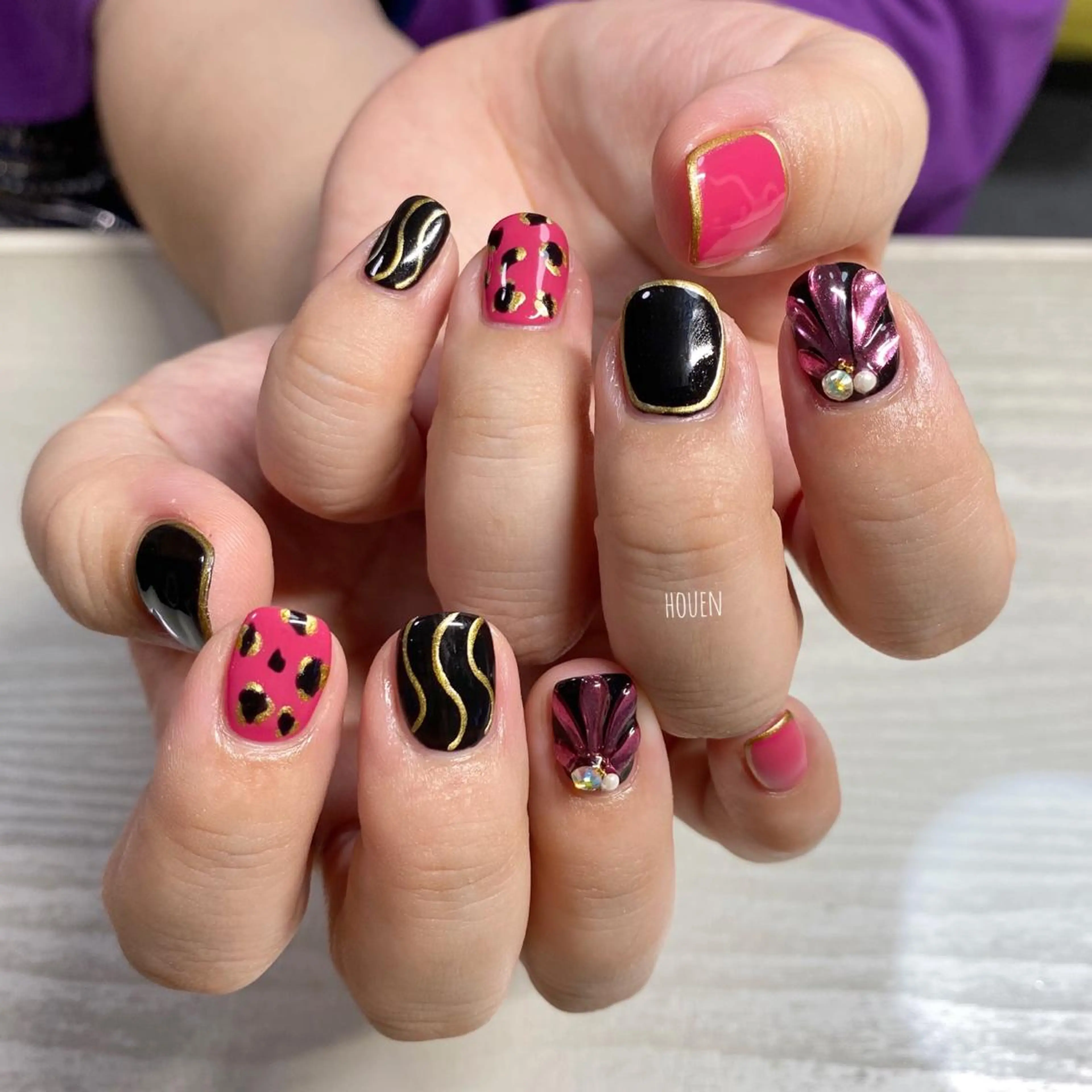 ネイル 持ち込み I P'ink nail salon所属・I pinknail 韓国風·持ち込み専門のネイルデザイン