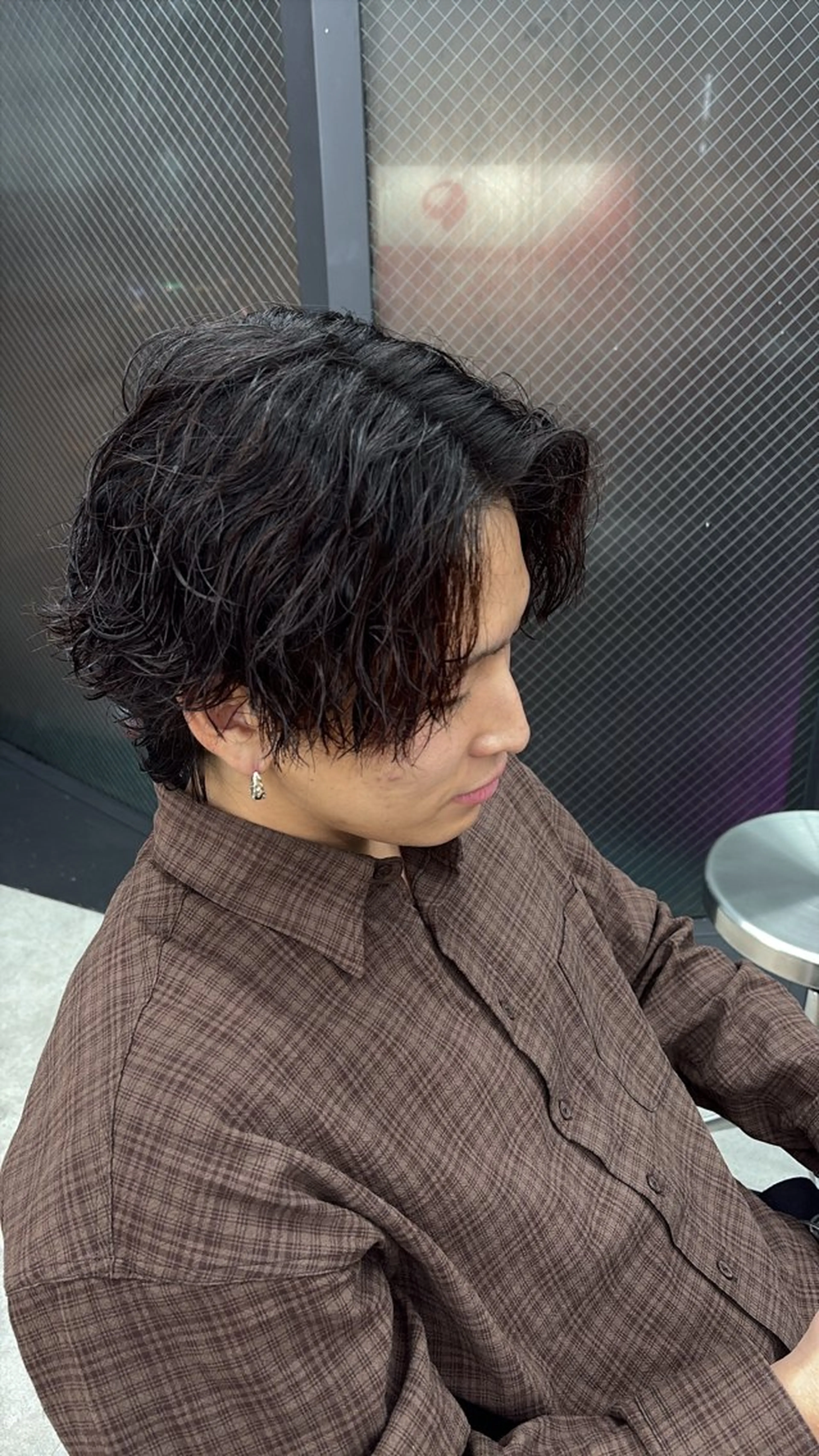 パーマ メンズ カット パーマ 🌀toa/波巻き✨ /メンズパーマ／栄のヘアスタイル