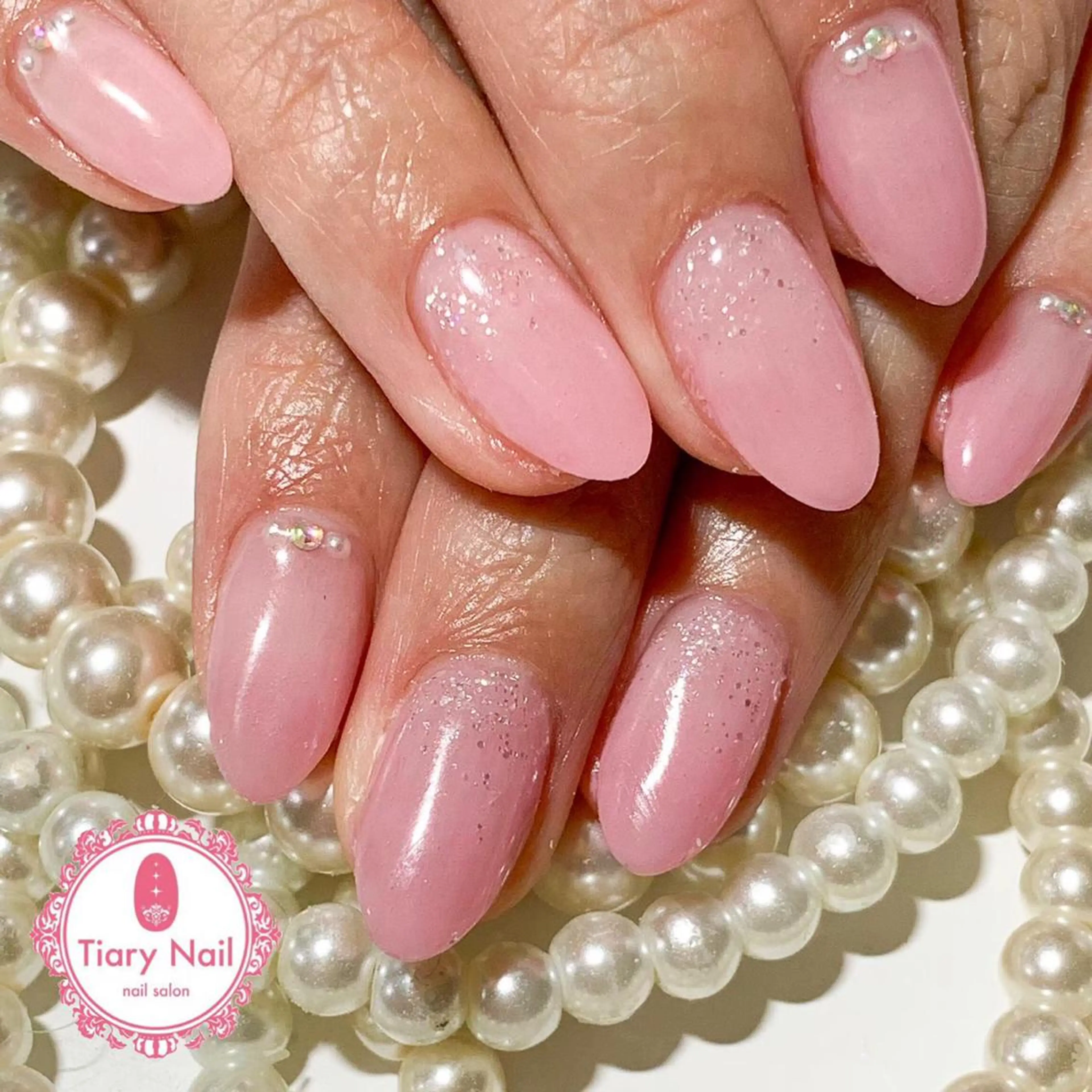 ネイル 💗🪽Tiary Nail🪽💗のネイルデザイン