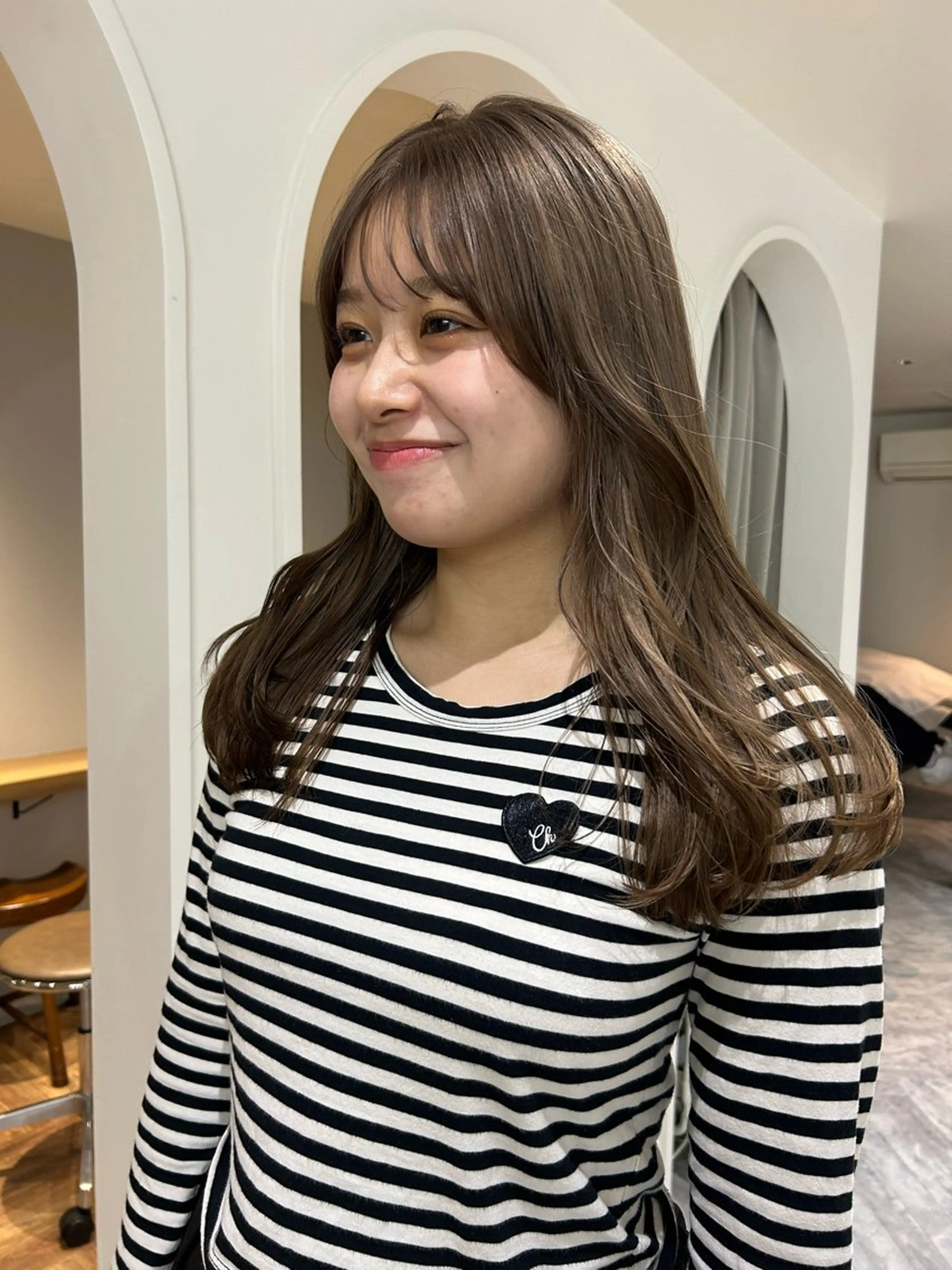 ロング カラー ヘアカラー トリートメント じゅわっと暖色カラー 🍊Moemiのヘアスタイル