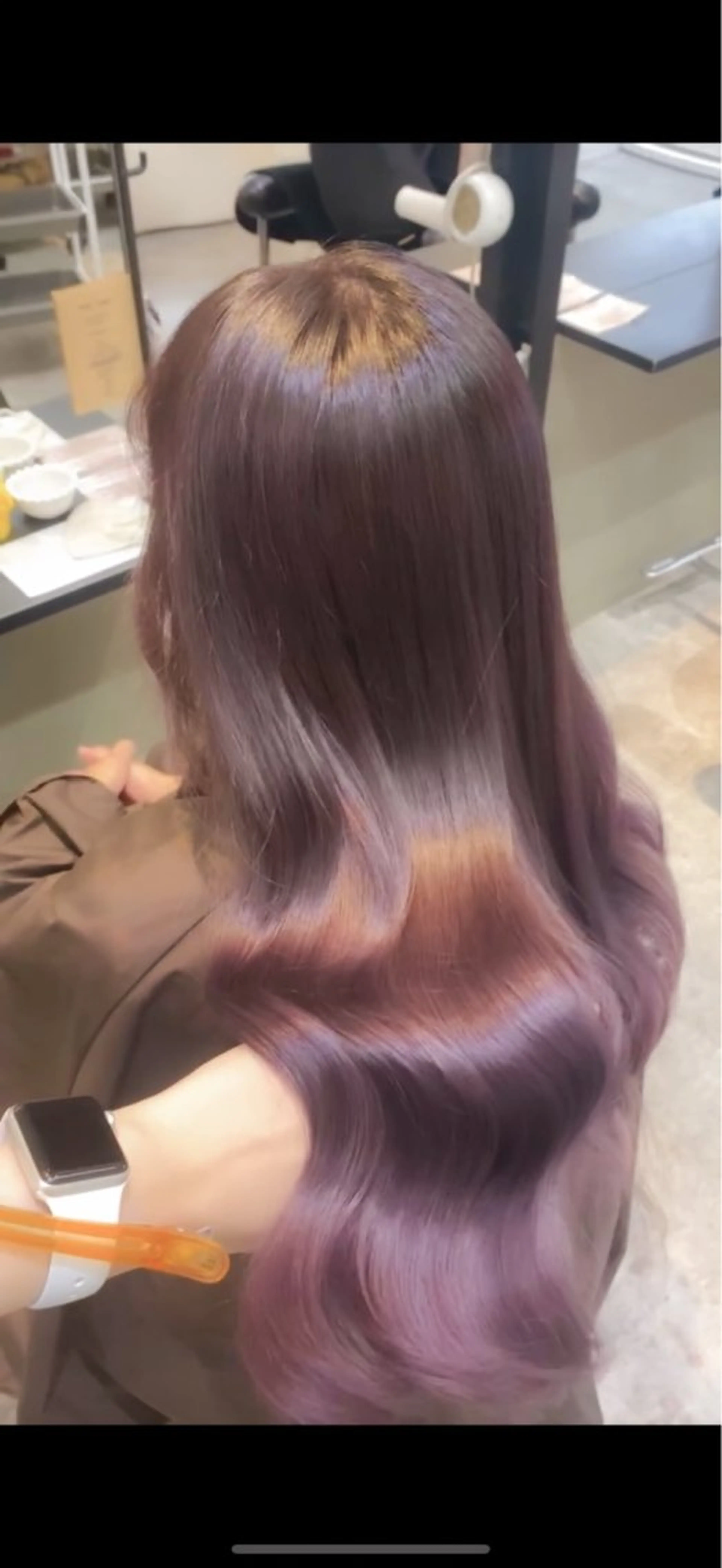 ロング カラー ヘアカラー トリートメント 🪐レイヤー/美髪 カラー/加野彩果🪐のヘアスタイル