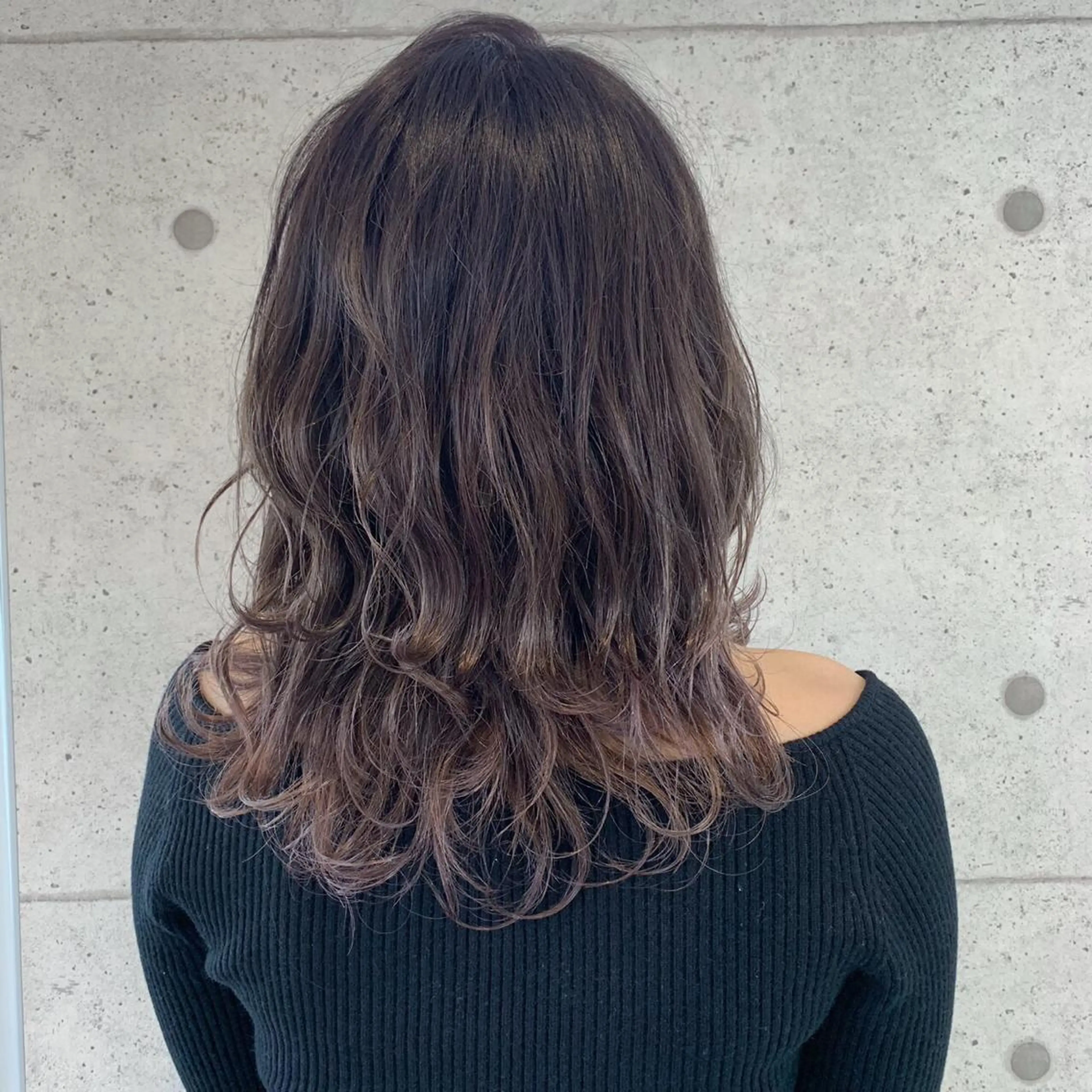 セミロング ヘアカラー トリートメント エリア人気No.1 美容室Ash西船橋のヘアスタイル