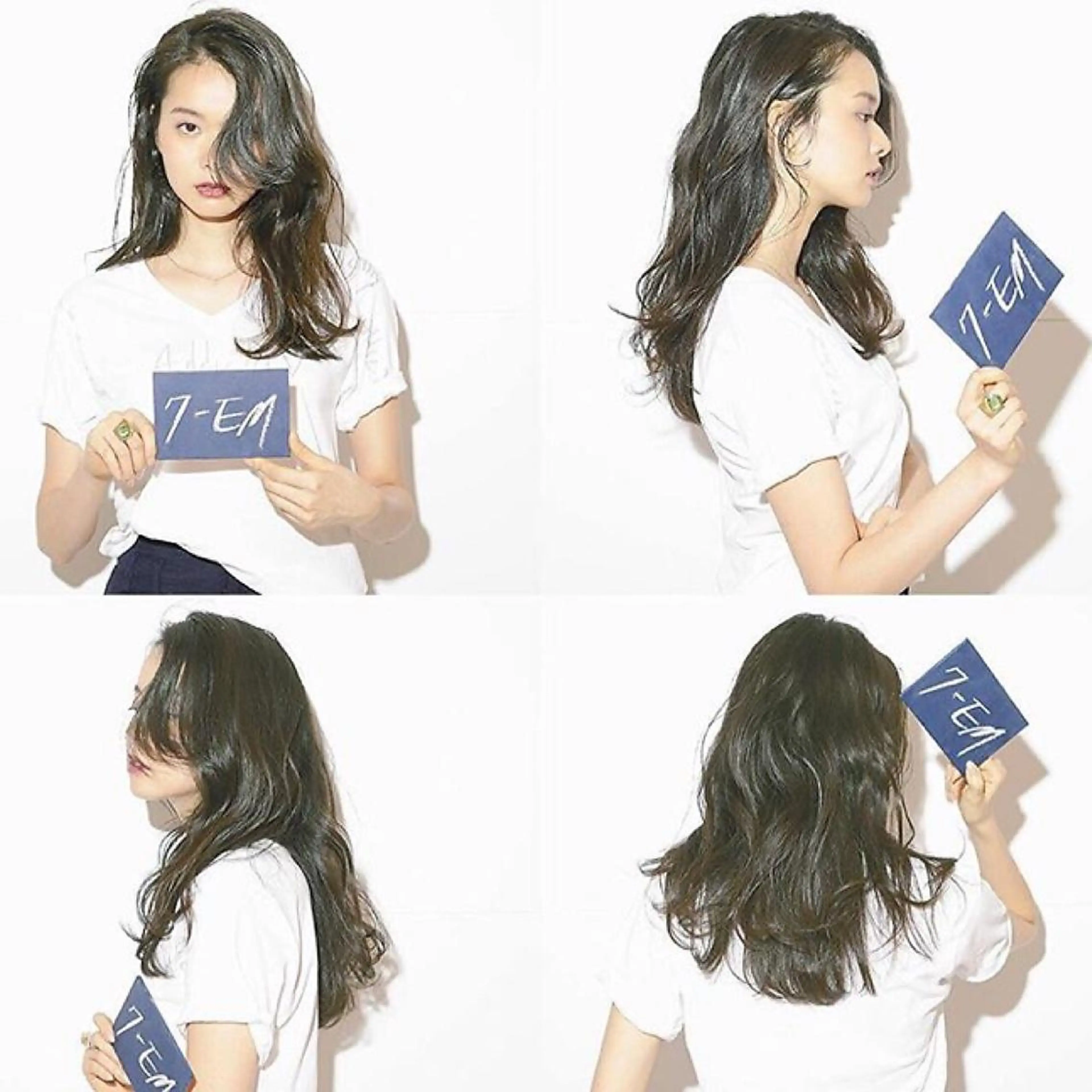 カラー アディクシーカラー 透明感カラー 品田 真里のヘアスタイル