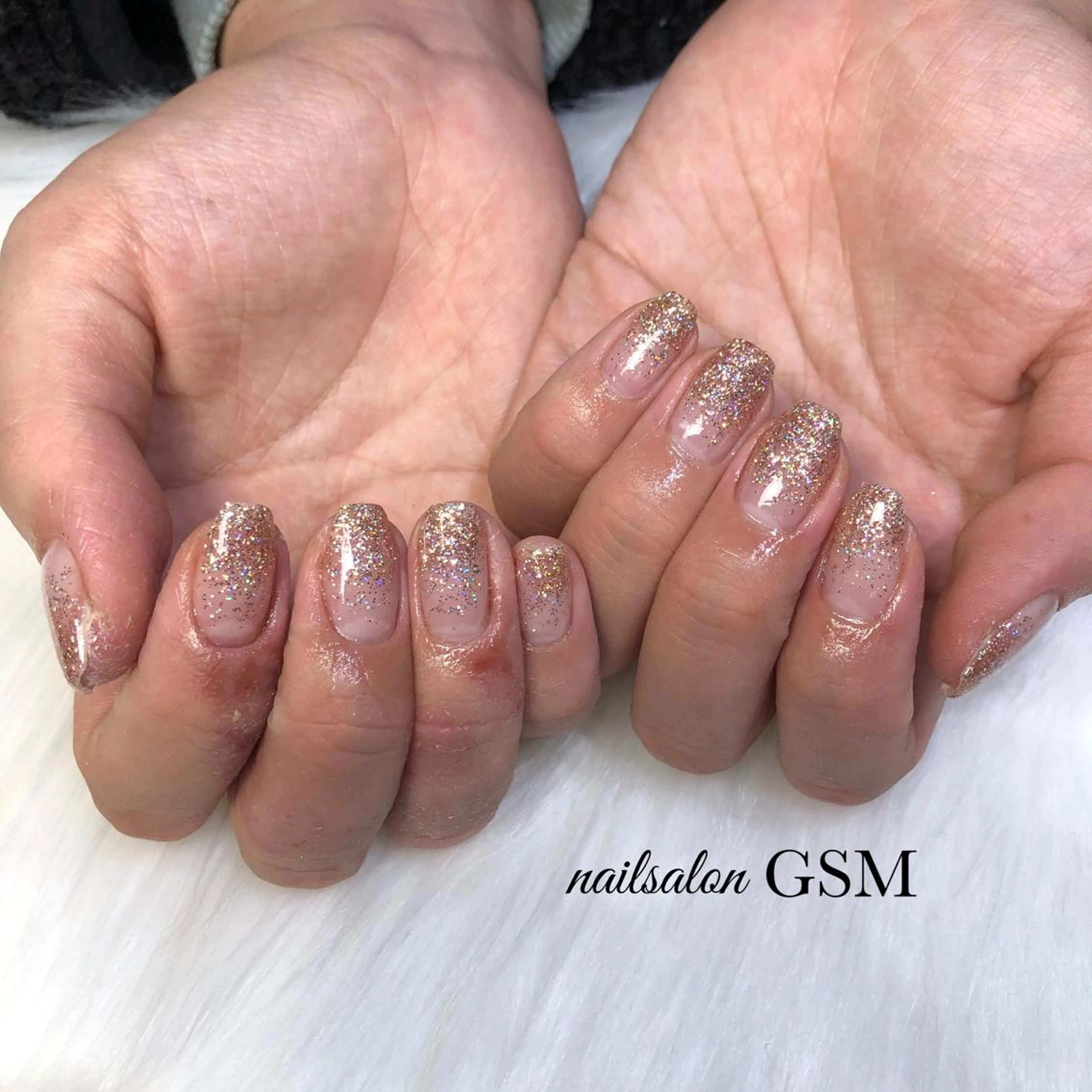 ネイル グラデーション ハンドネイル nail salon GSMのネイルデザイン