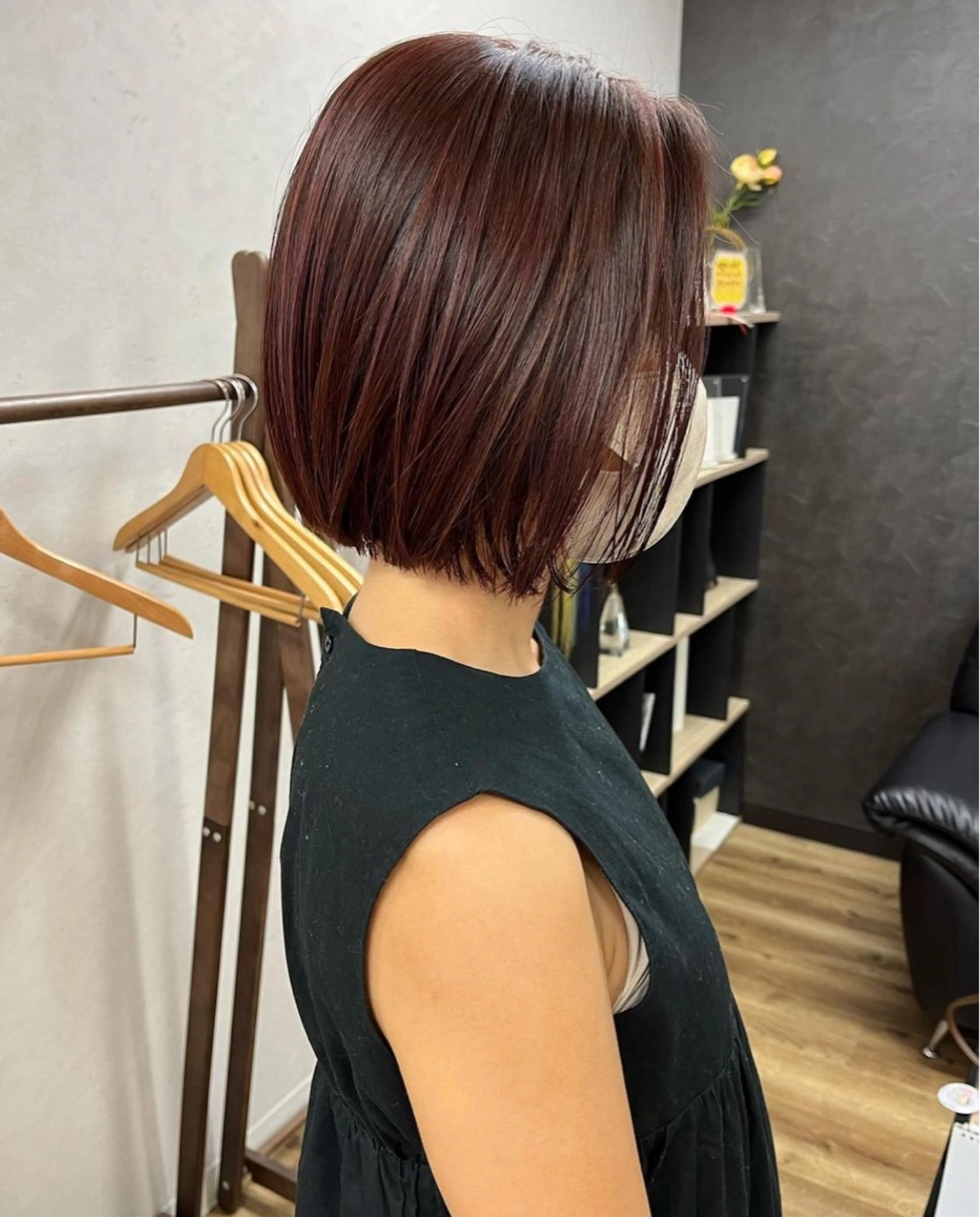 ショート nono/パーマ /顔まわりカット🐈のヘアスタイル