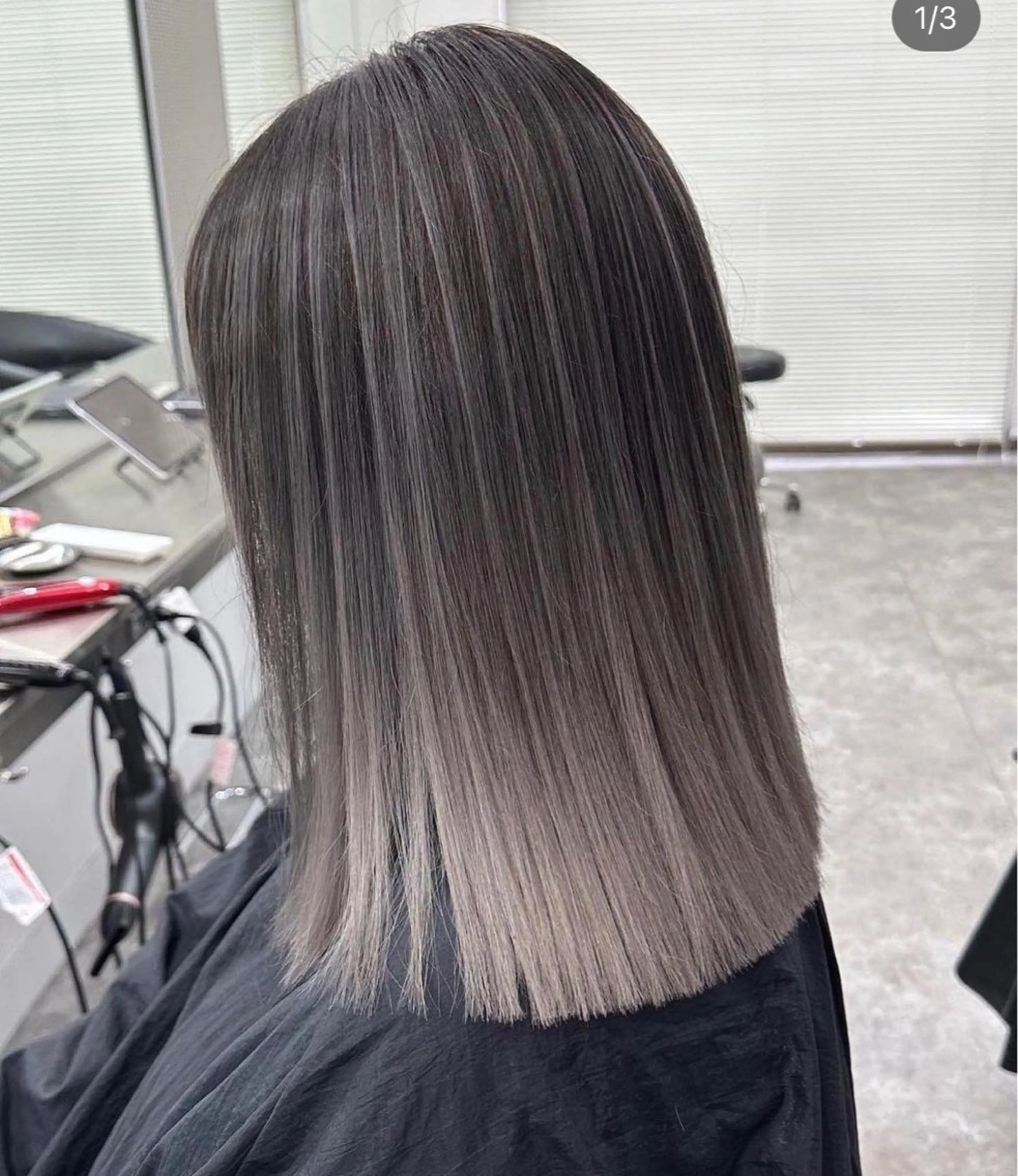 セミロング buzz所属・岡田 陸のヘアスタイル