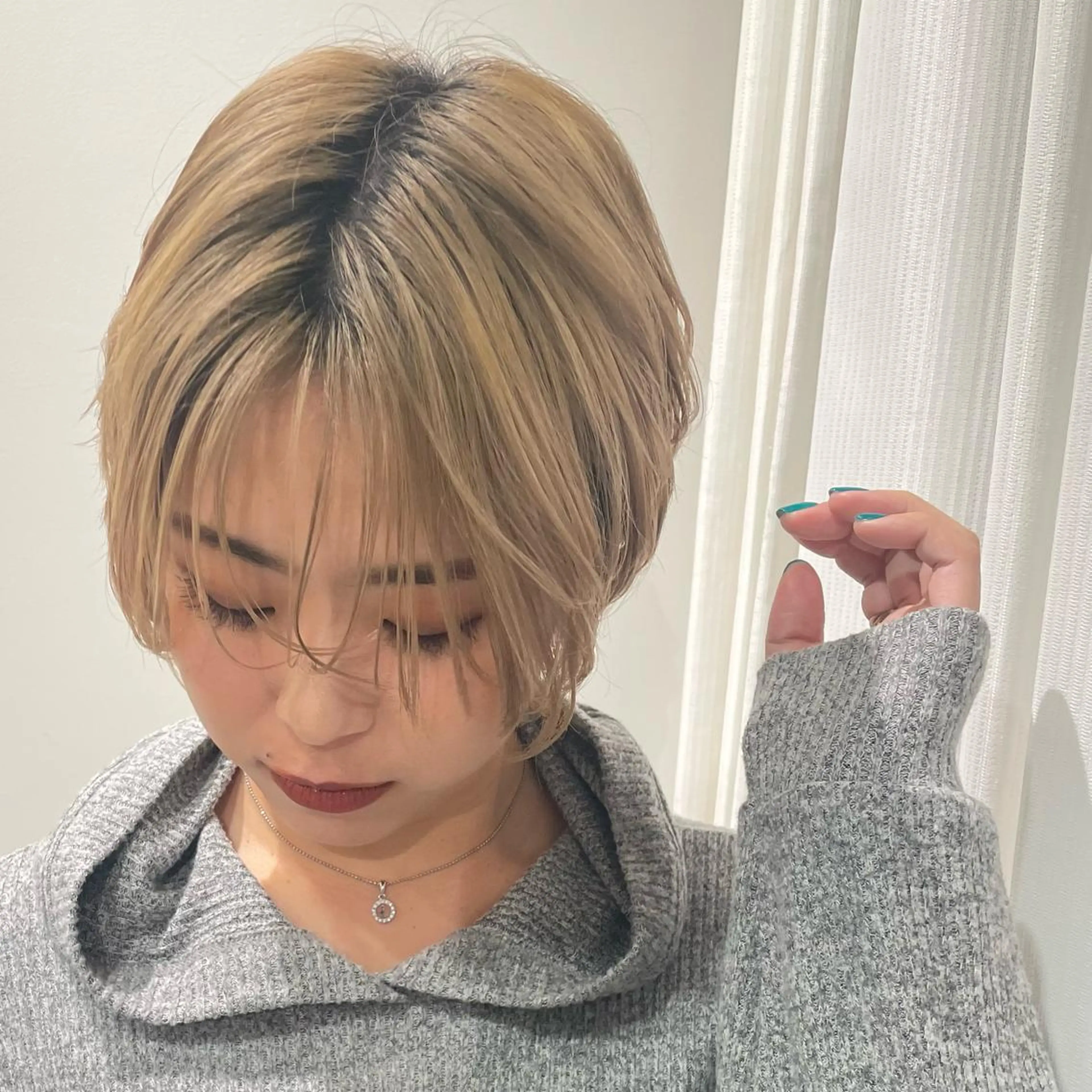 ショート 髪質改善クロスパーマ モリオカ モエ💫のその他イメージ