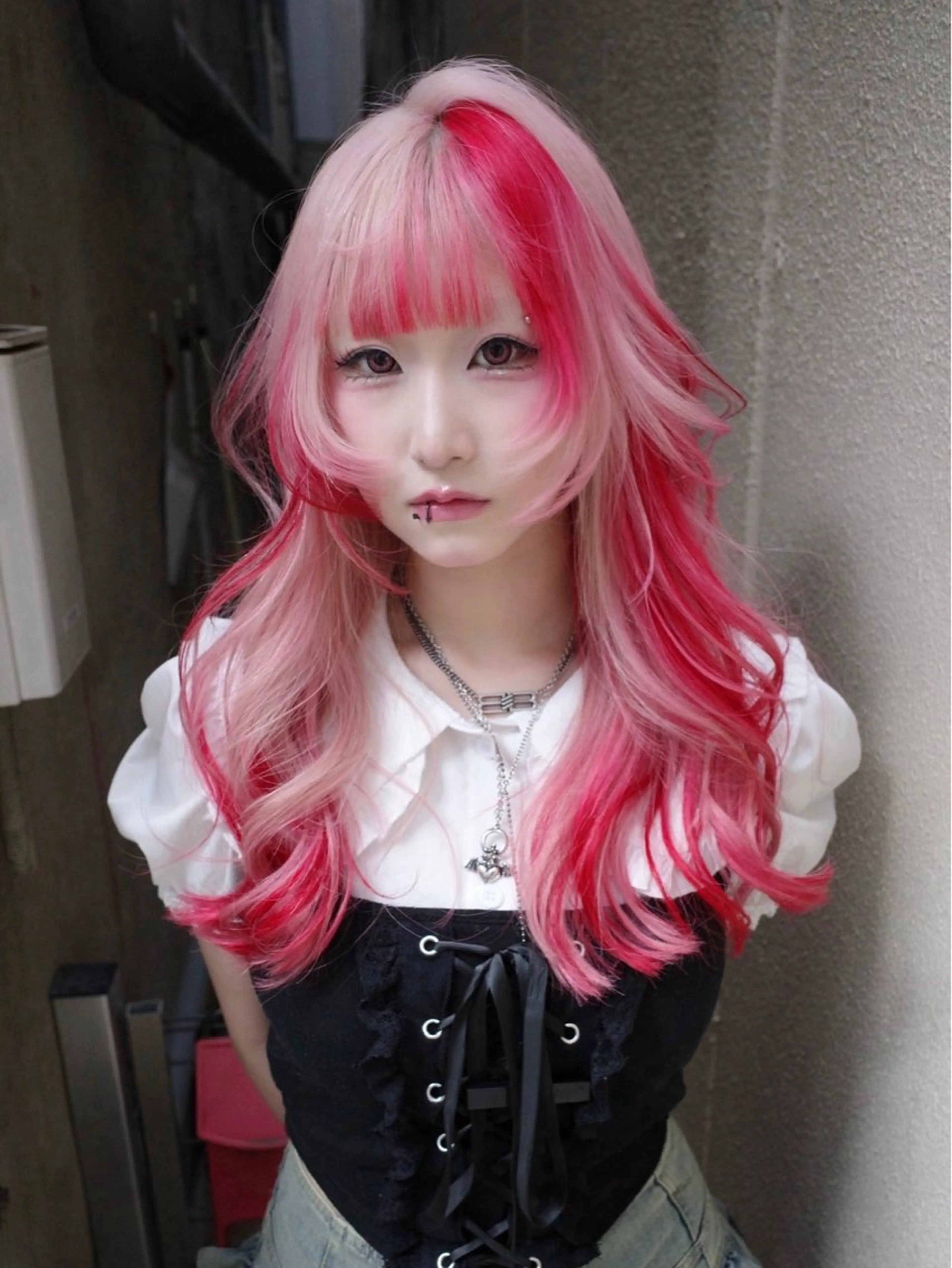 ロング カラー nakatsu aimuのヘアスタイル