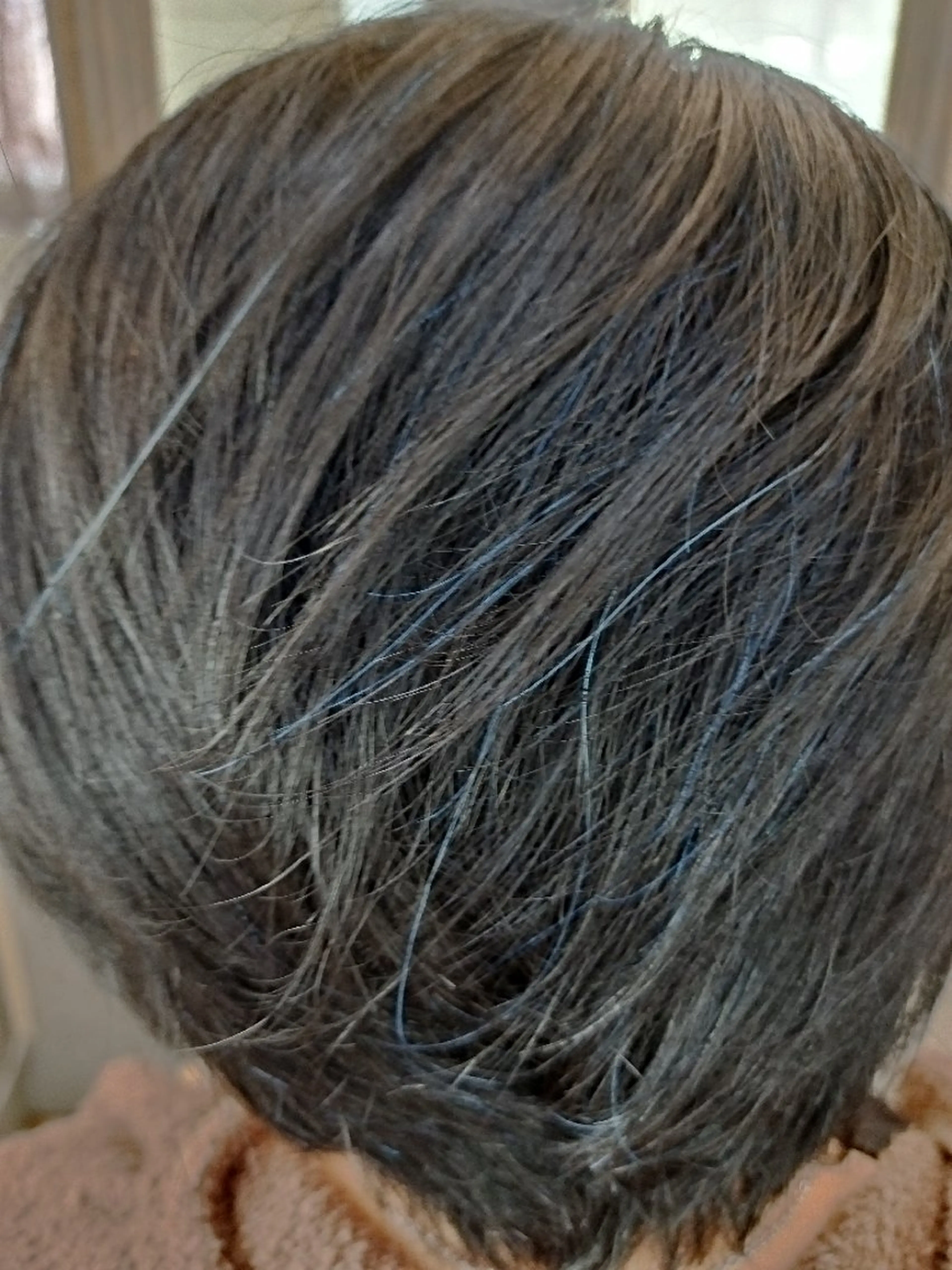 ショート カラー ブリーチ ブリーチなしカラー カット ヘアカラー 平良 めぐのヘアスタイル