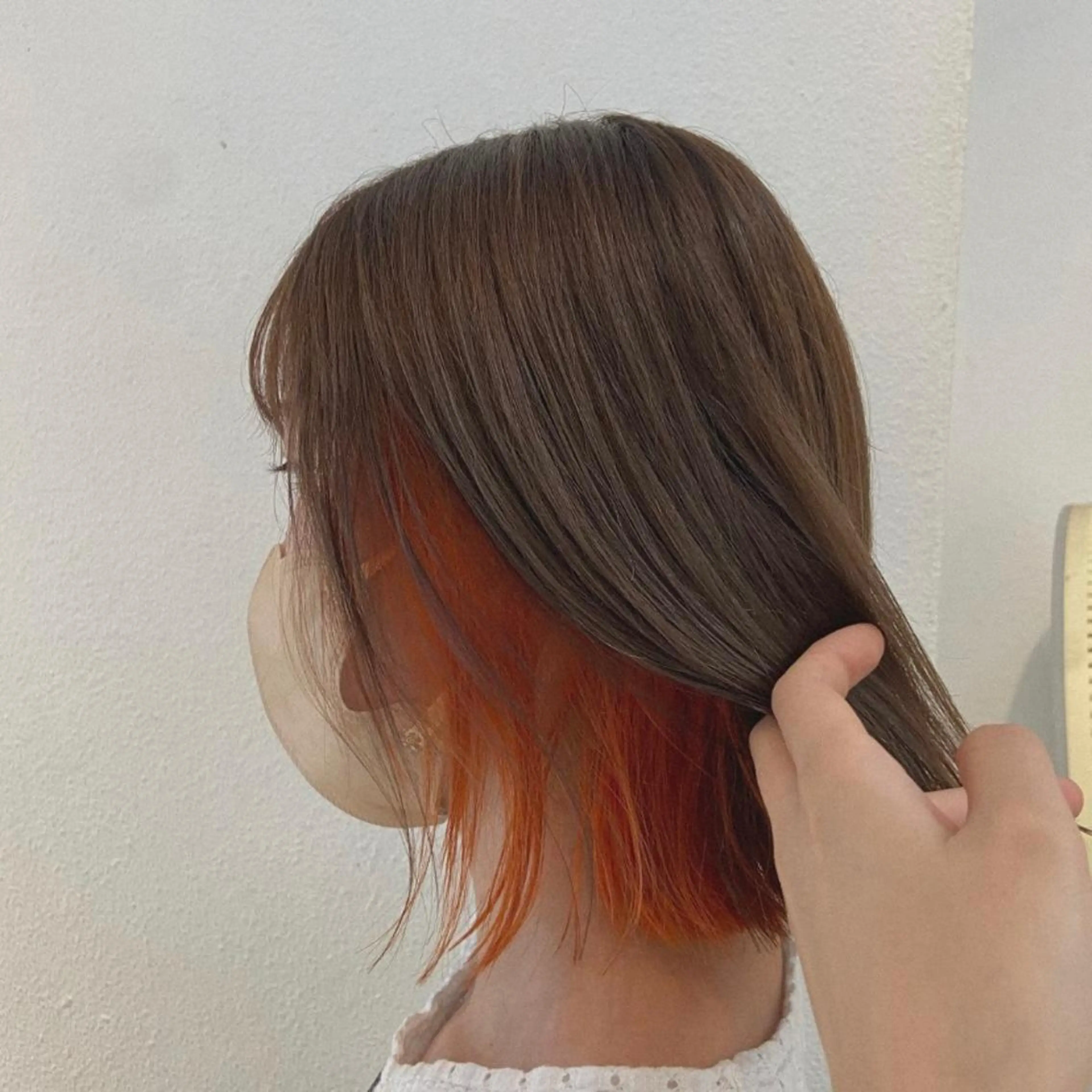 ミディアム ヘアカラー 🍒マツダ エナ‎🤍のヘアスタイル