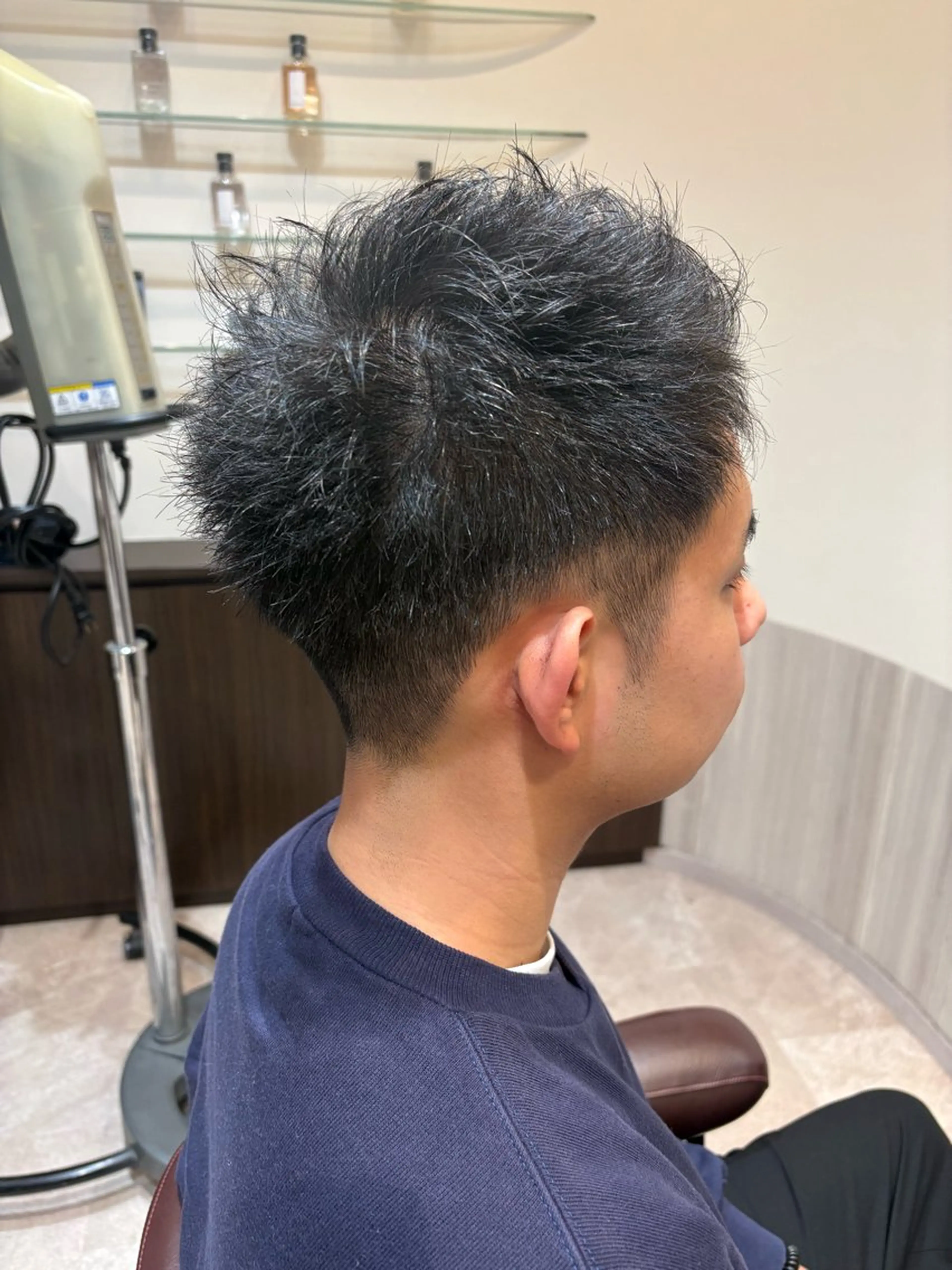 ショート メンズ カット 木村 柊斗のヘアスタイル
