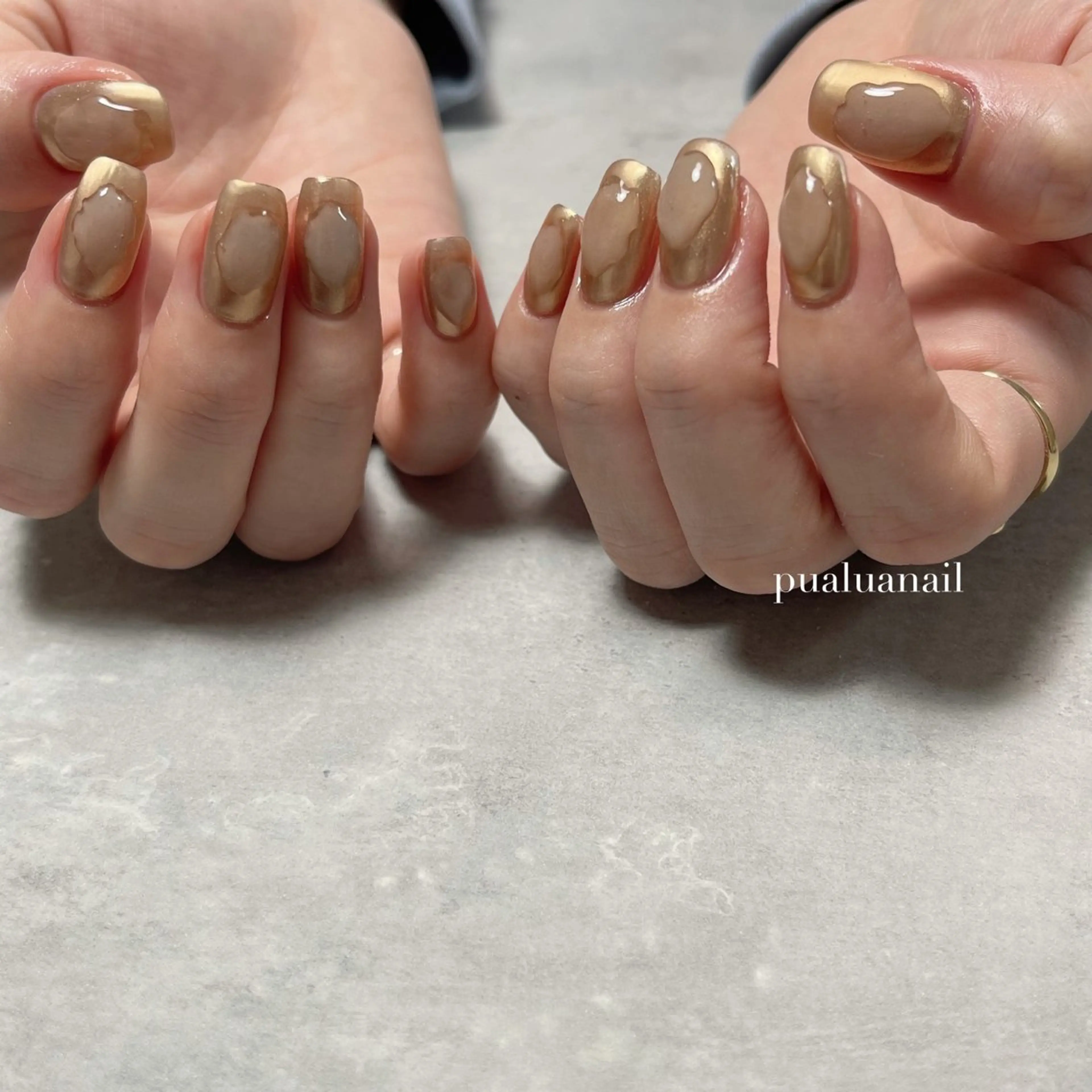 ネイル ハンドネイル pualua miharuのネイルデザイン