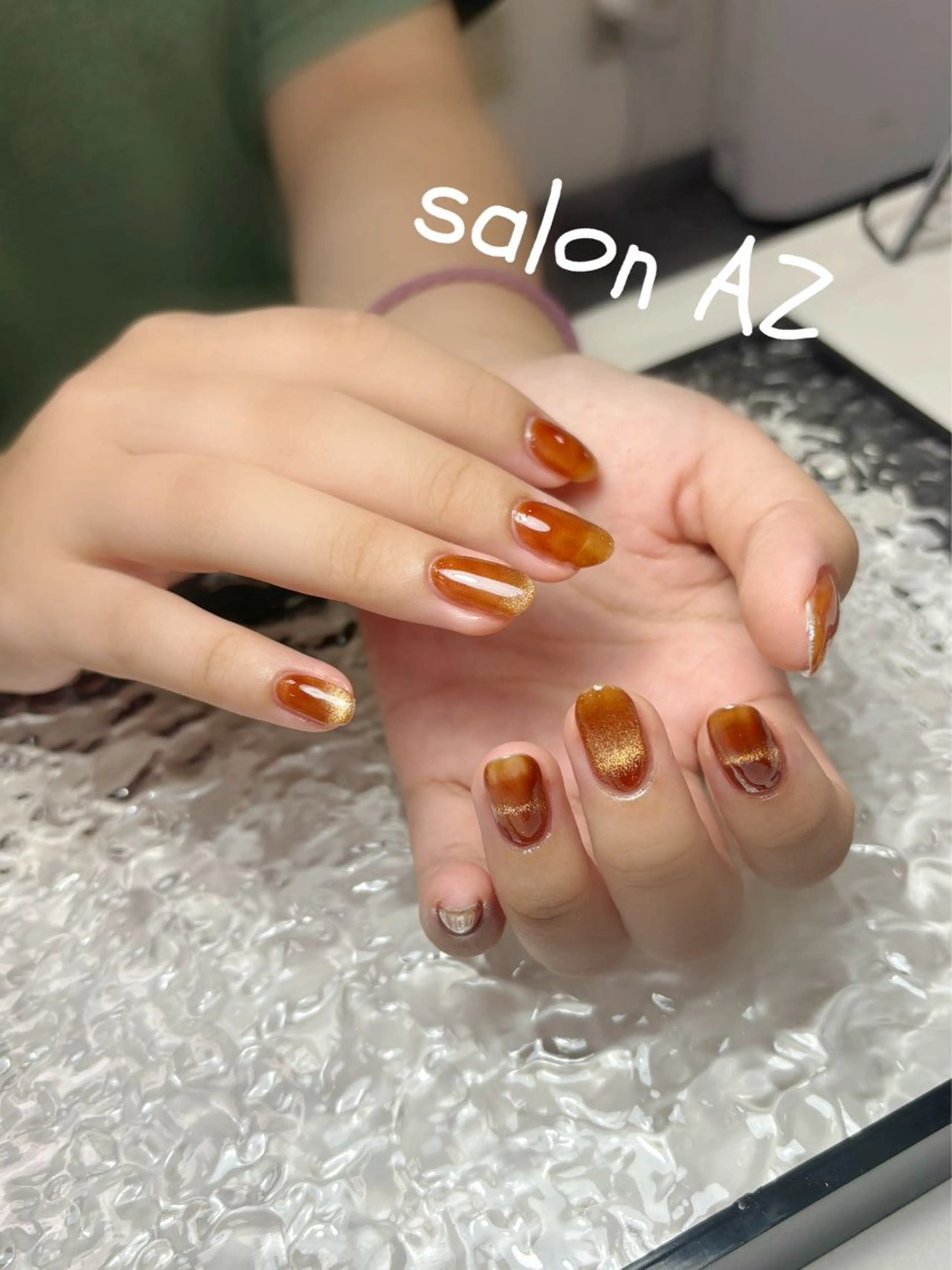 ネイル マグネットネイル salon AZのネイルデザイン