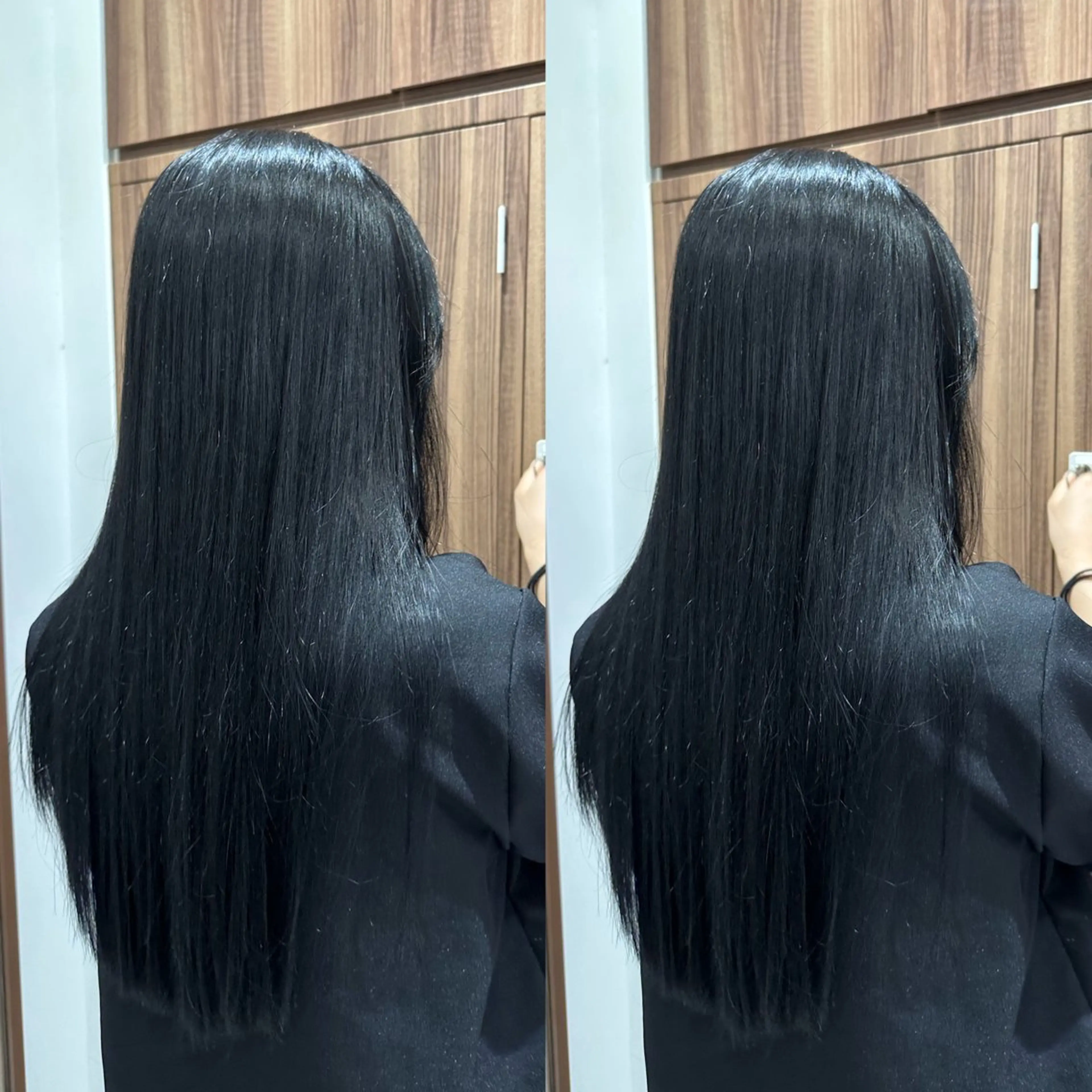 🏁韓国風レイヤーカット+イルミナカラー+髪質改善トリートメント🖤の写真