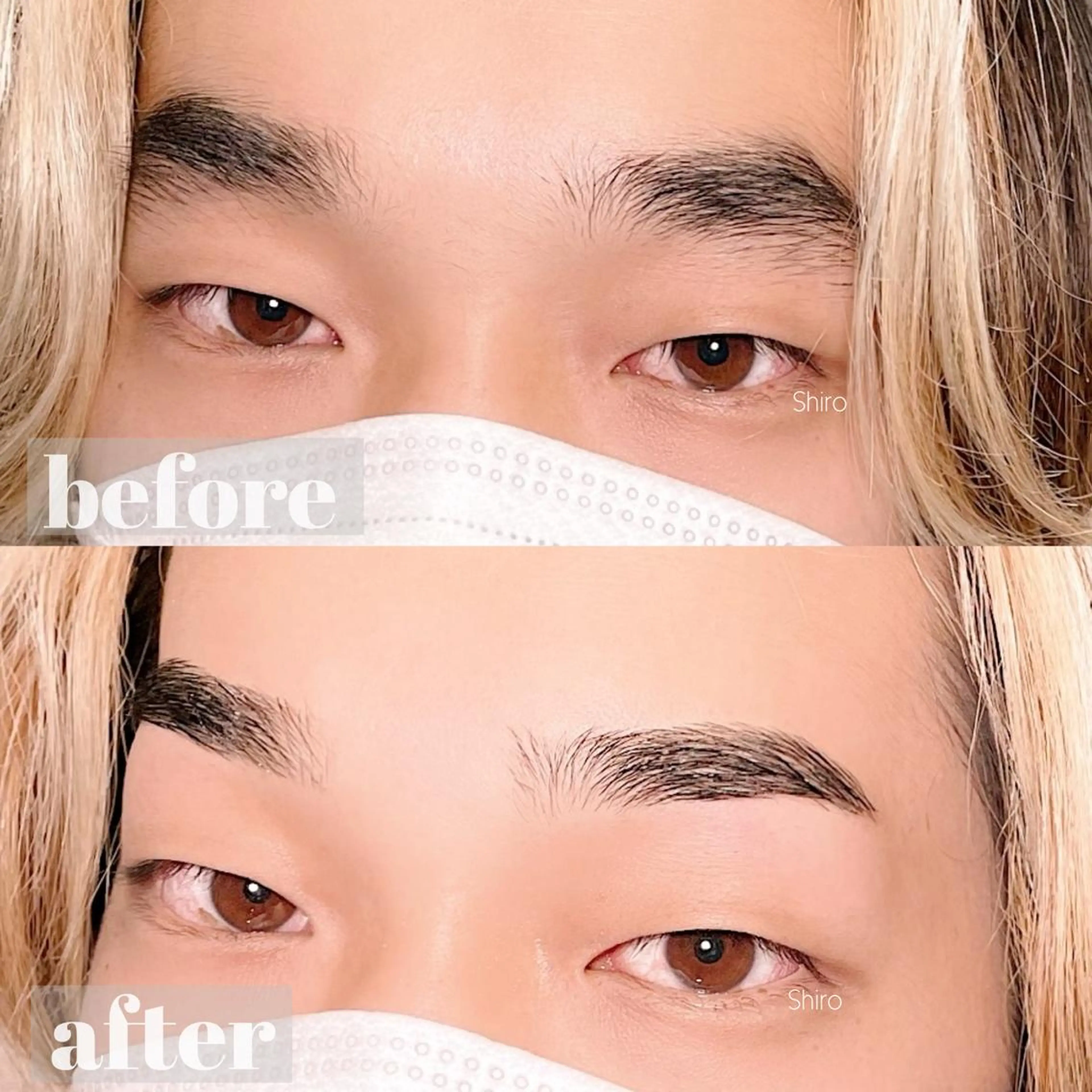 メンズ👱🏻♂️美眉ワックスの写真