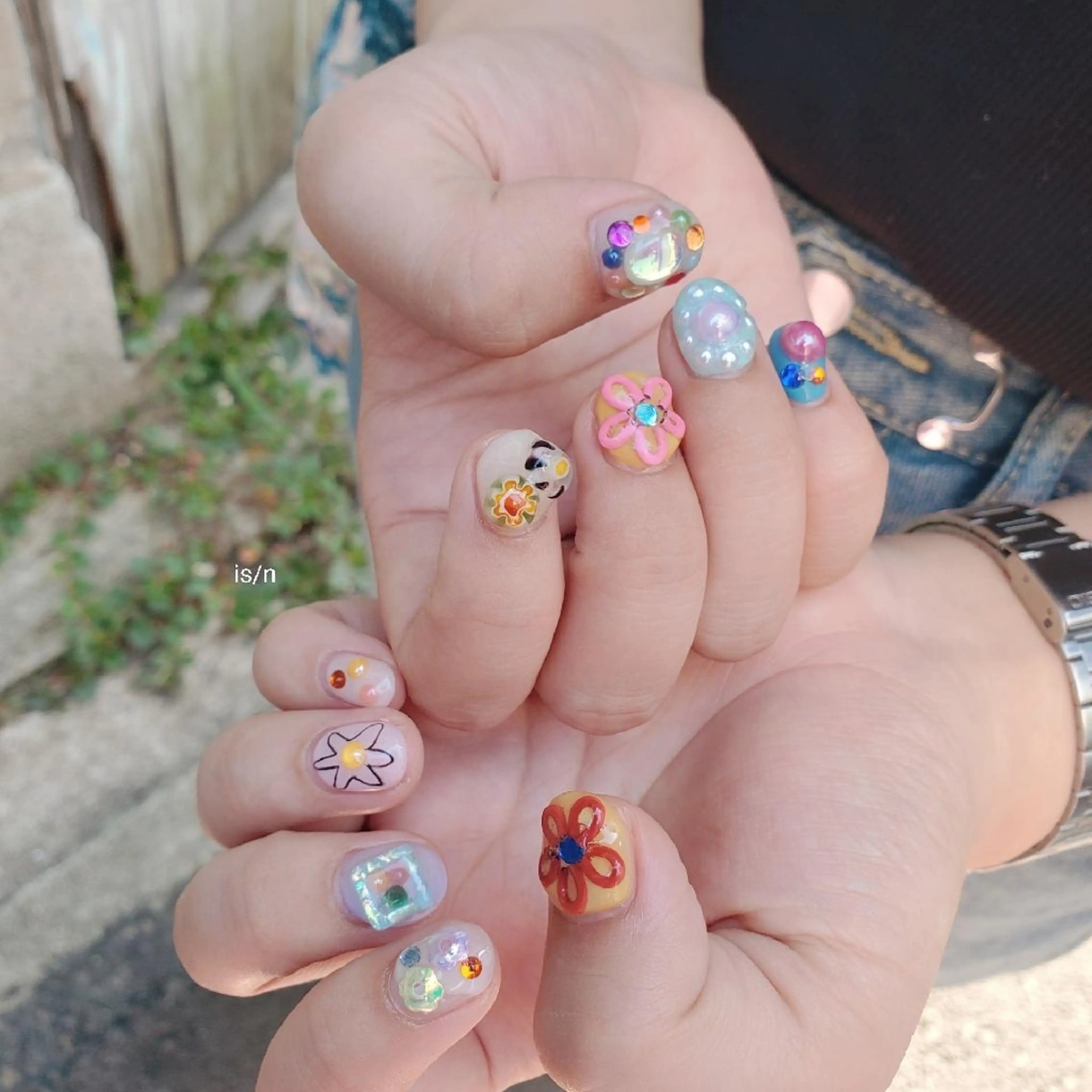 ネイル ハンドネイル 店長 佐藤のネイルデザイン