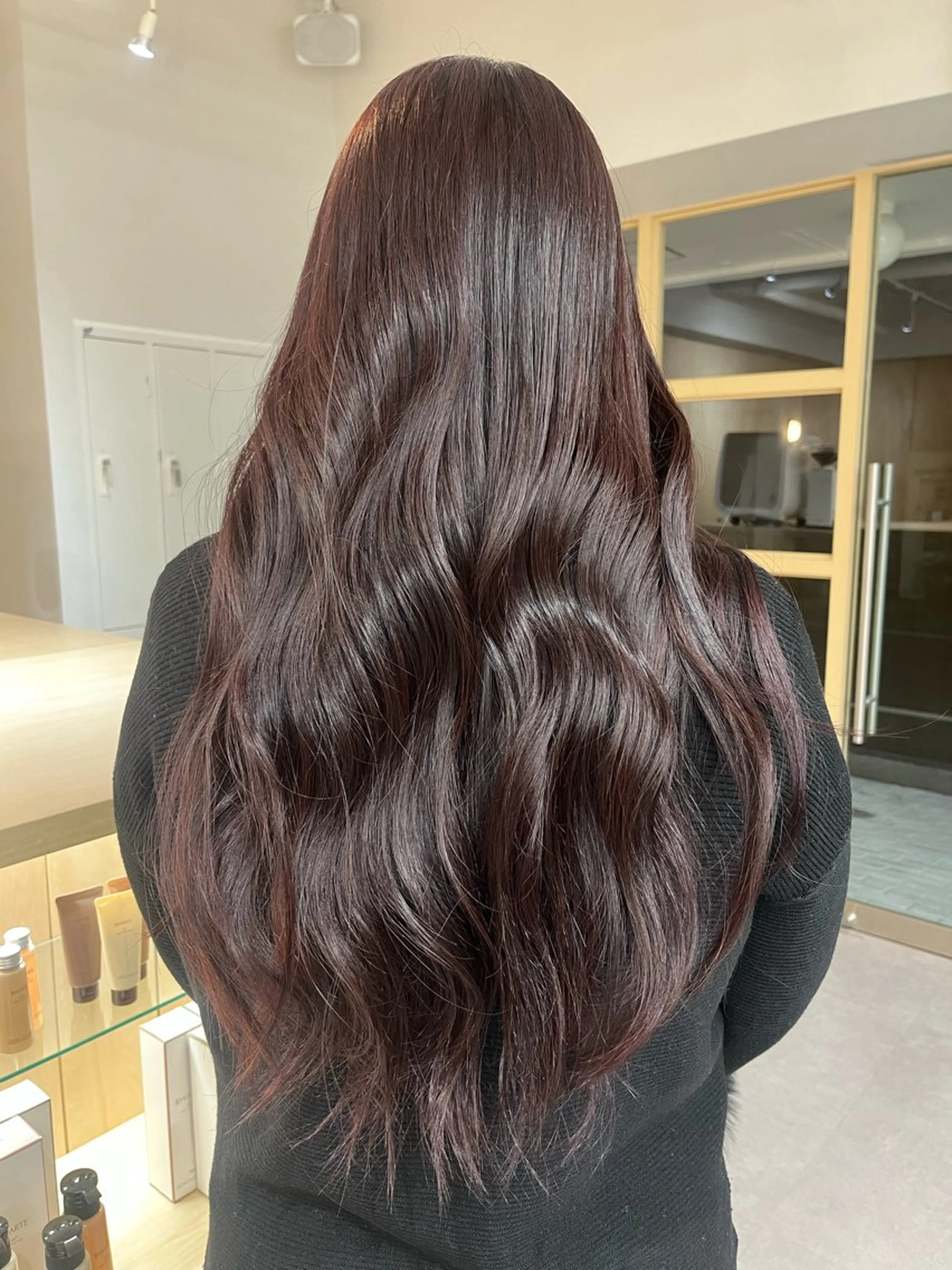 ヘアカラー ひな‪‪︎/暖色 柔color🫧のヘアスタイル