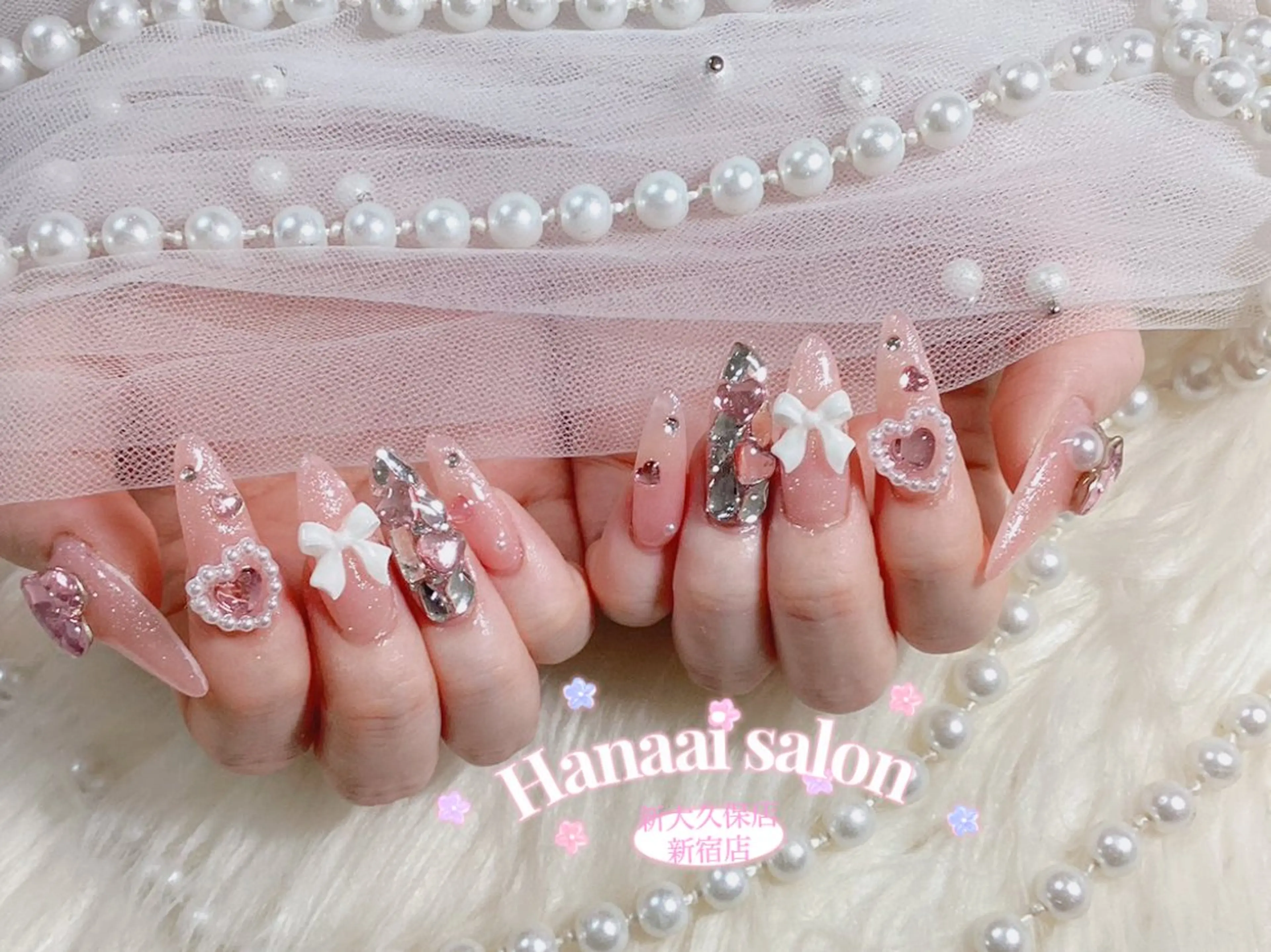 ネイル ハンドネイル Hanaai Salon新宿店のネイルデザイン