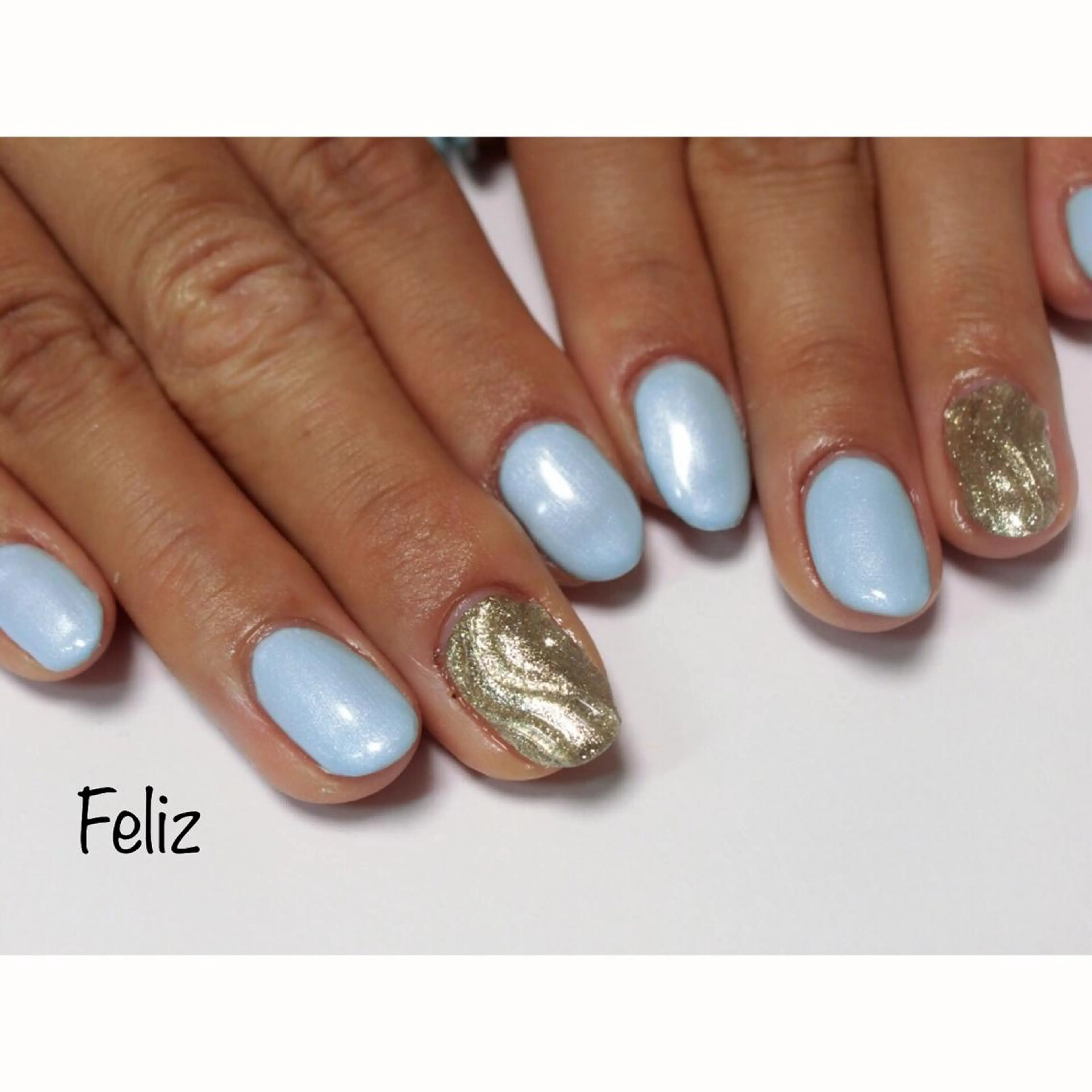 ネイル 痛ネイル/ワンホン/ フィルイン/長さだしのネイルデザイン